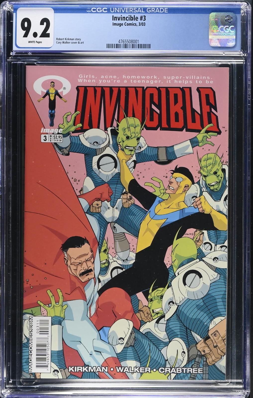 Image Comics Invincible #3 CGC 9.2.