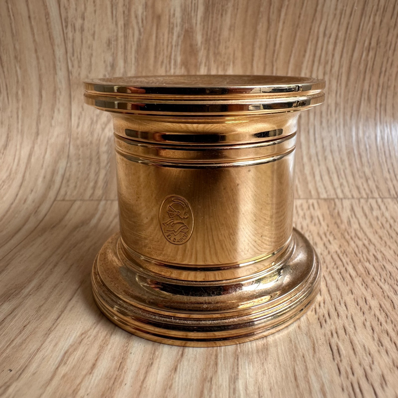 luxury El Casco magnetic paperclip holder 23KT Gold Plated Made in Spain