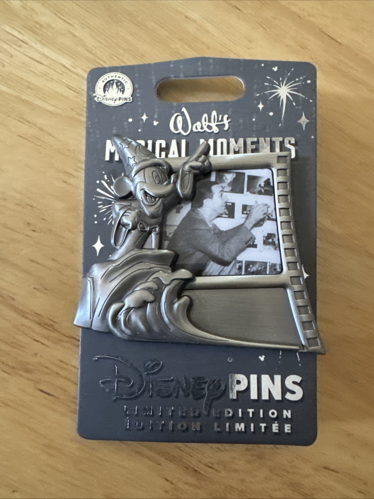 Disney Parks March 2026 Walt\'s Magical Moments Sorcerer Mickey Pin 3/12 LE 2500