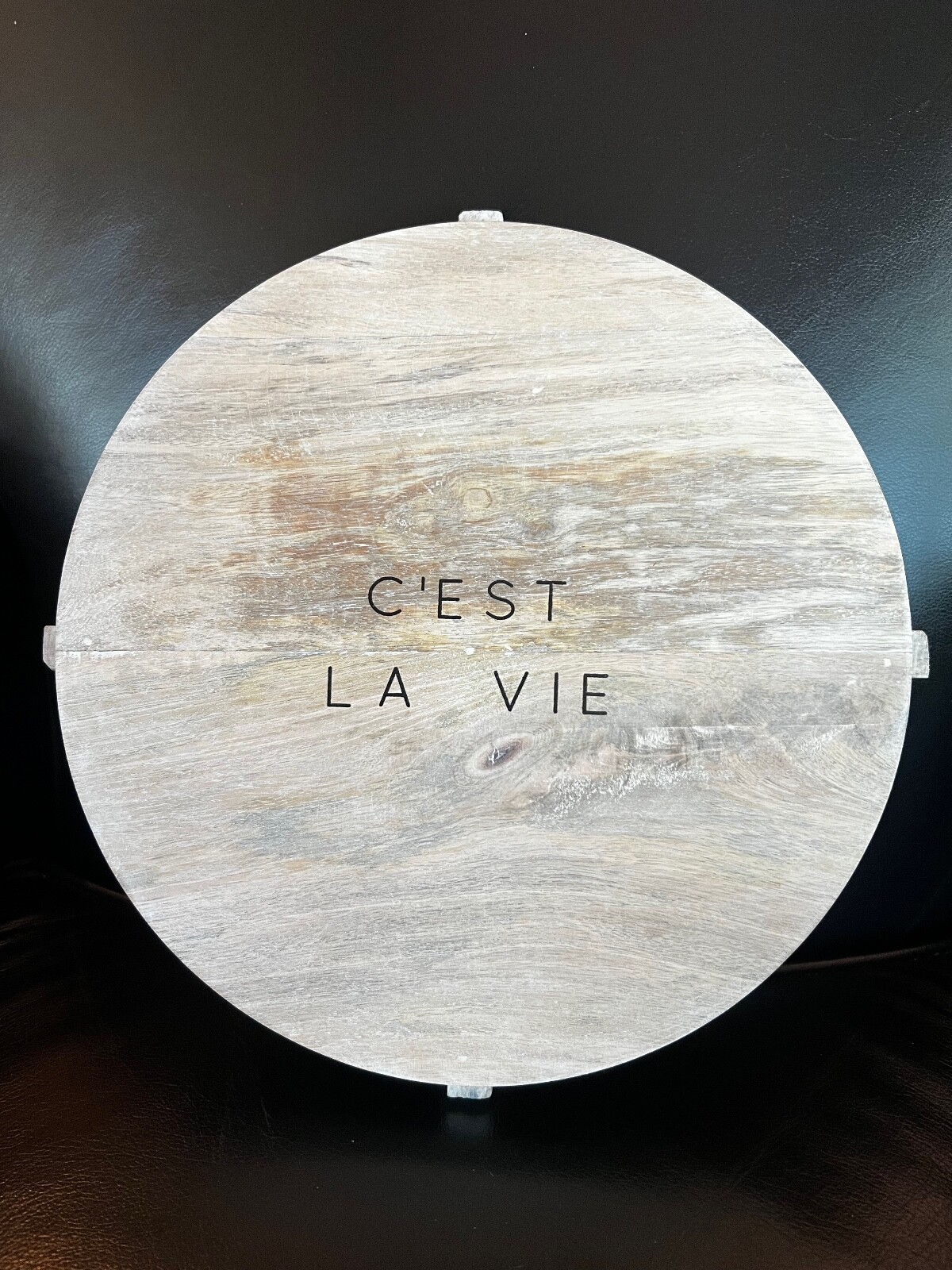 C\'est La Vie Round Cheese Charcuterie Board New 11\