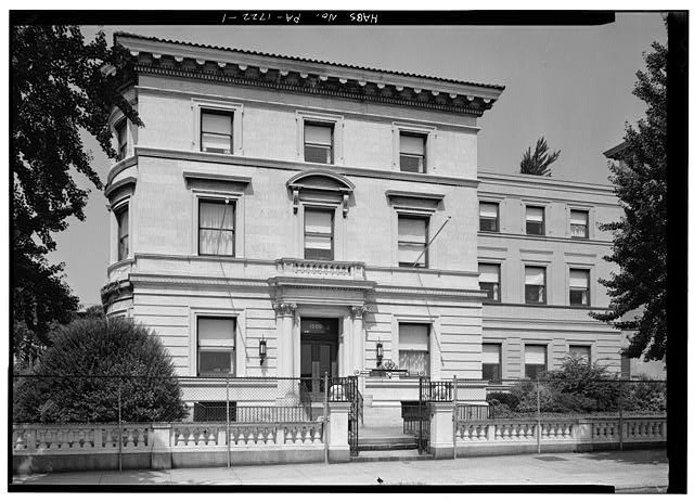 Philadelphia PA Alfred E Burk House 1900s Front View North Broad Street
