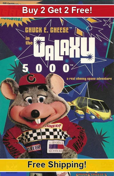 Chuck E. Cheese in the Galaxy 5000 1999-01 11x17 Movie TV Show Poster Chuck E. Cheese in the Galaxy 5000 1999-01 11x17 Movie TV Show Poster