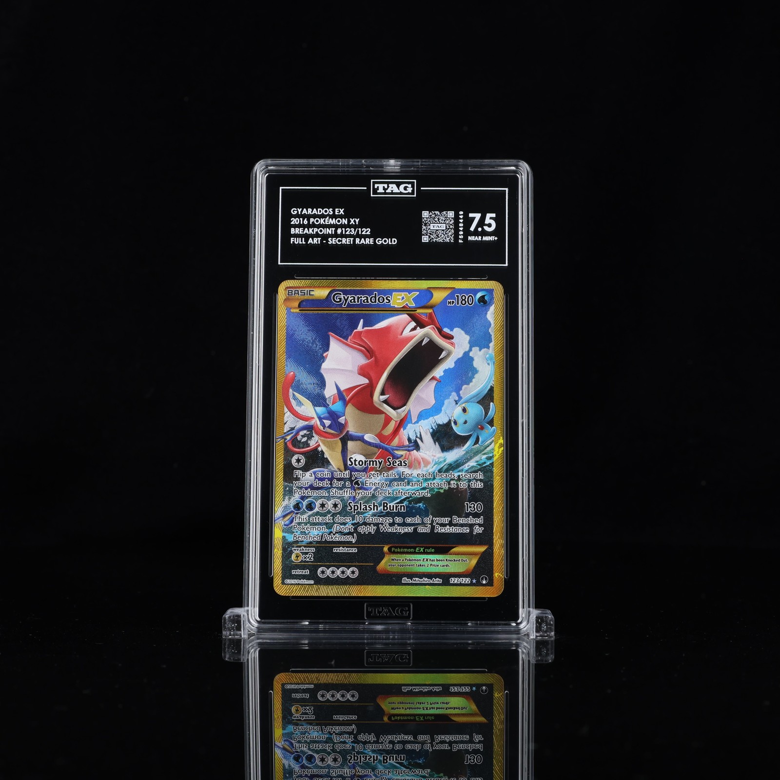 Gyarados EX - Breakpoint #123/122 - TAG 7.5 Gyarados EX - Breakpoint #123/122 - TAG 7.5