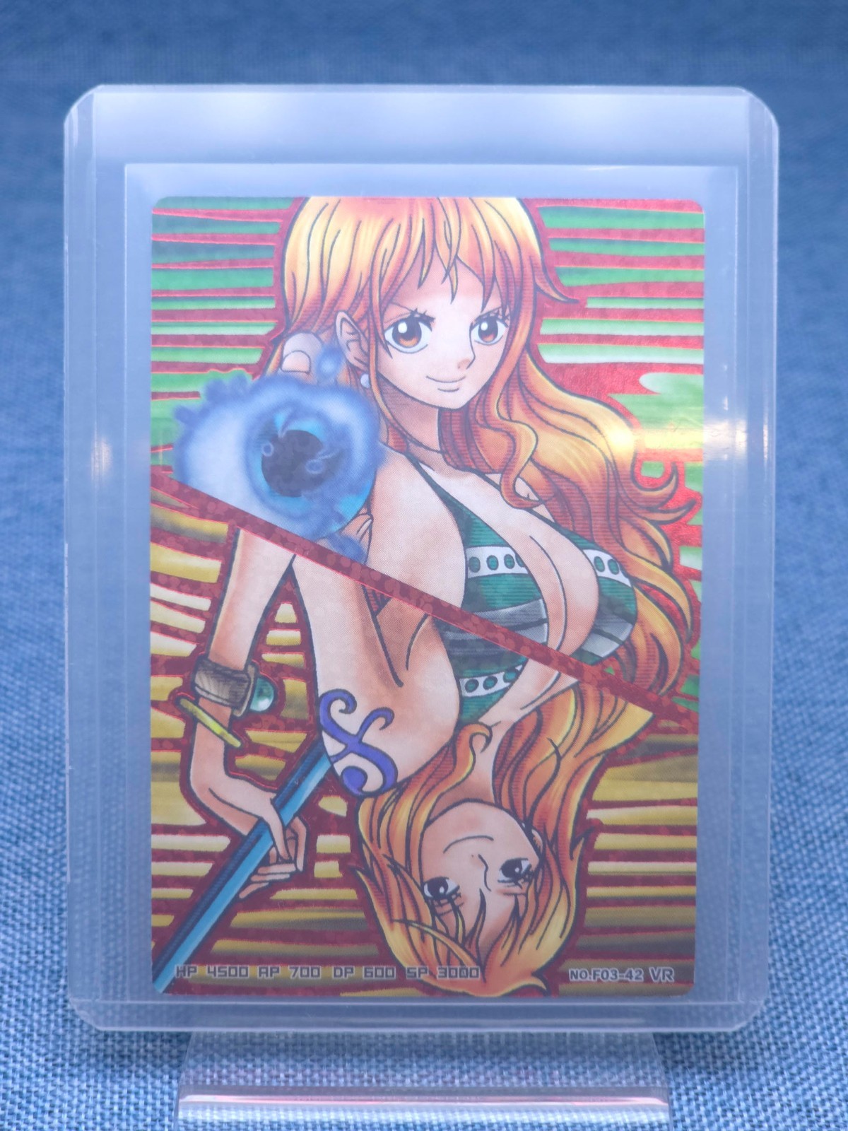 Bandai One Piece AR carddass Formation P03 Card HK Ver VR Nami Cat Burglar