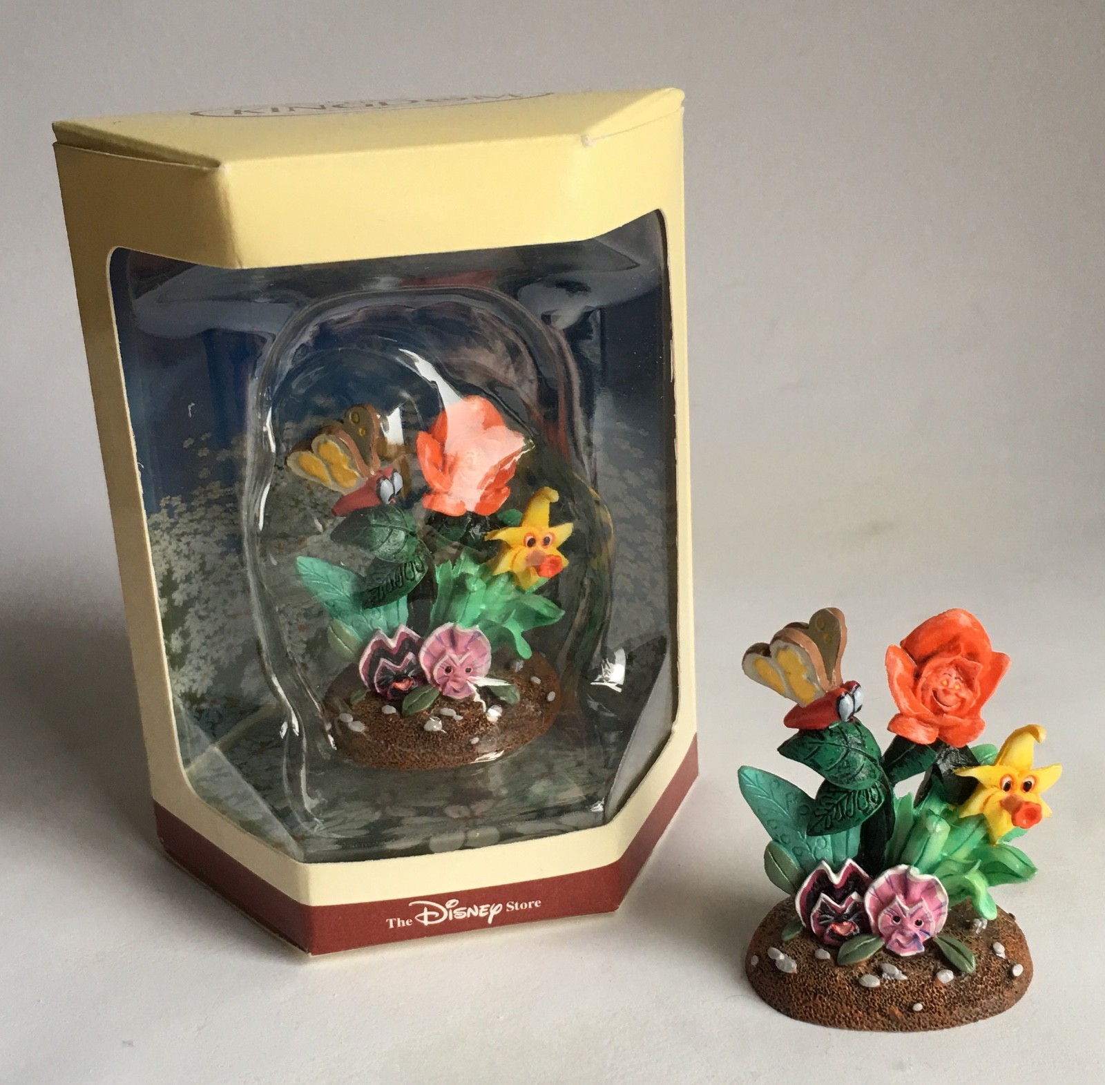 TINY KINGDOM TALKING FLOWERS ALICE IN WONDERLAND • Japan Disney Store • RARE NIB