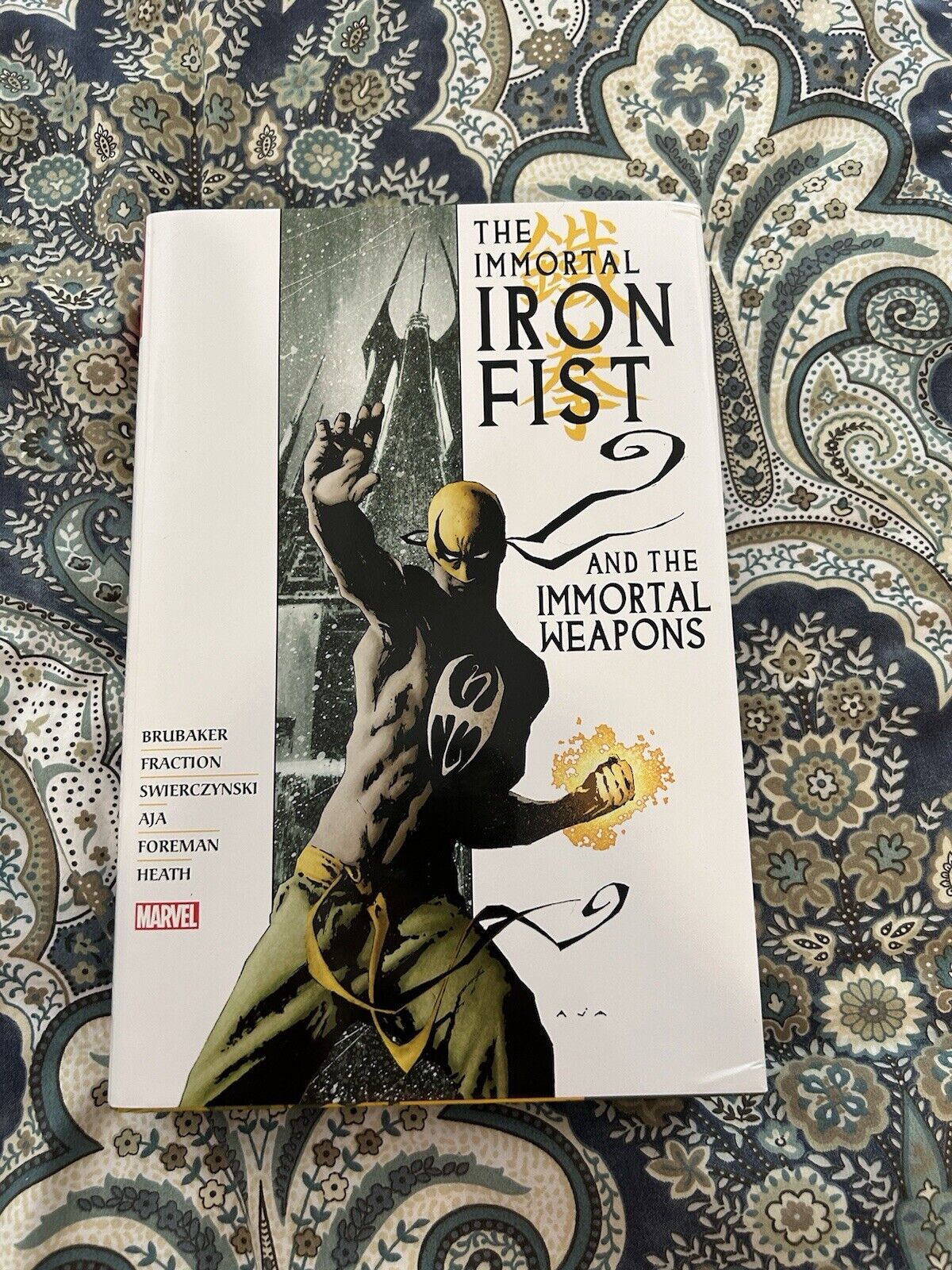 Immortal Iron Fist & Immortal Weapons Omnibus Aja Cover New Marvel HC