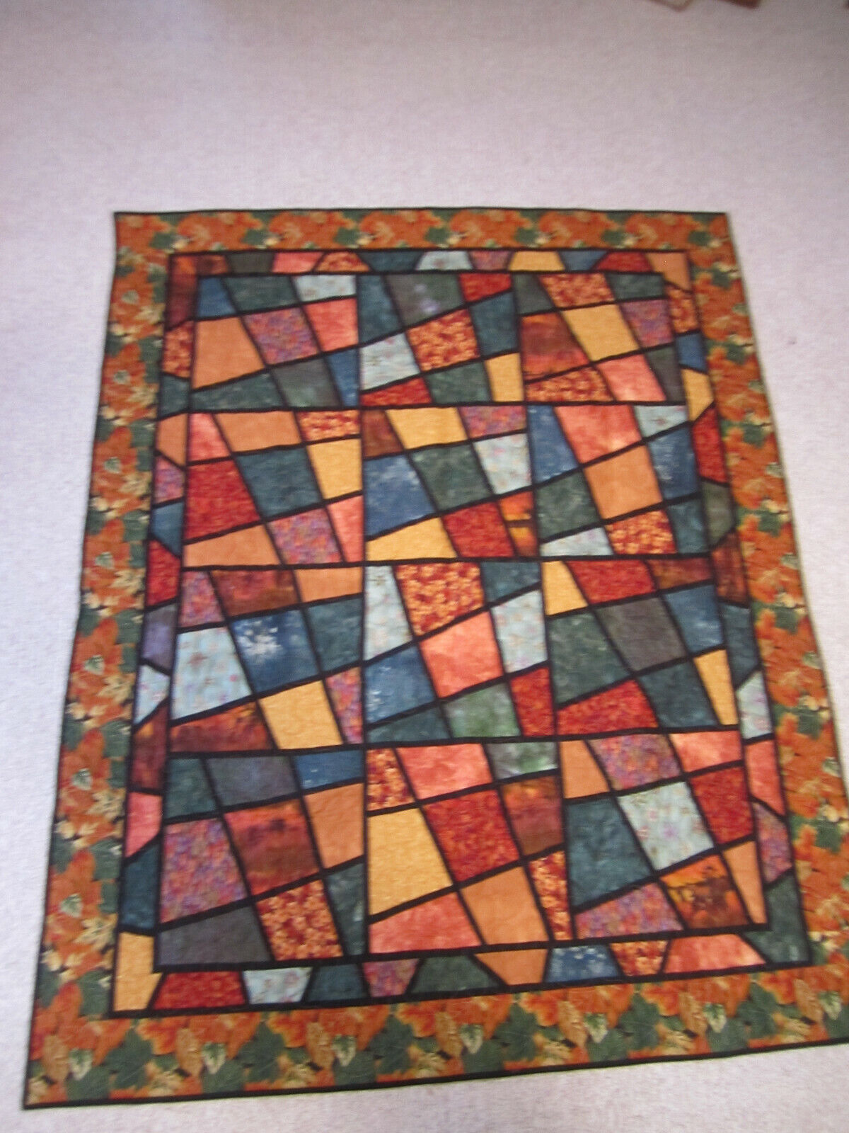Beautiful handmade quilt - 53\