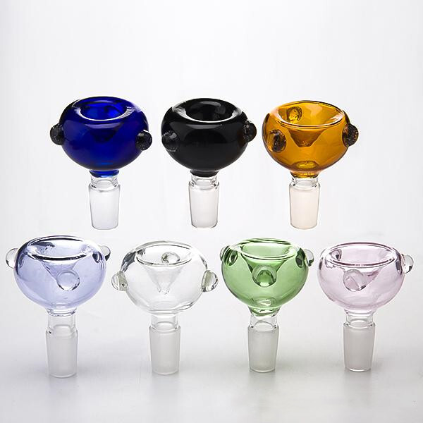 2PCS 14mm Male Bowl Thick Glass Bowl for Glass Bong Pipe Slide Replacement parts 2PCS 14mm Male Bowl Thick Glass Bowl for Glass Bong Pipe Slide Replacement parts