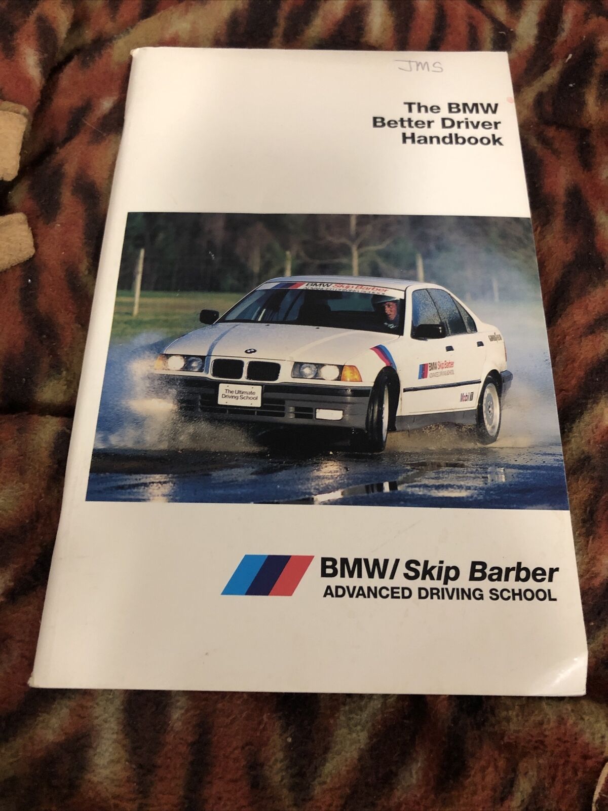 1992 BMW Skip Barber Driving School Better Driver Handbook Booklet 0492-292-50k