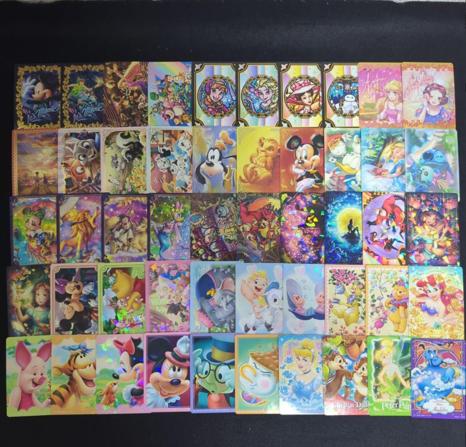 Disney Tenyo Kiratto Card Complete Set Full Collection Rare Holo Japan Lot