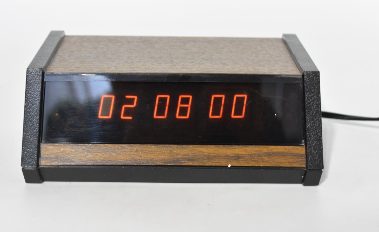 VTG 1970s Heathkit GC-1005 Panaplex Display Alarm Clock Tested Works Perfectly