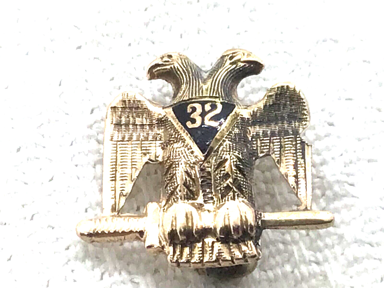 10k 32nd Degree Masonic Pin Circa 1910 Enamelled Fraternal Jewelry Antique Men’s 10k 32nd Degree Masonic Pin Circa 1910 Enamelled Fraternal Jewelry Antique Men’s