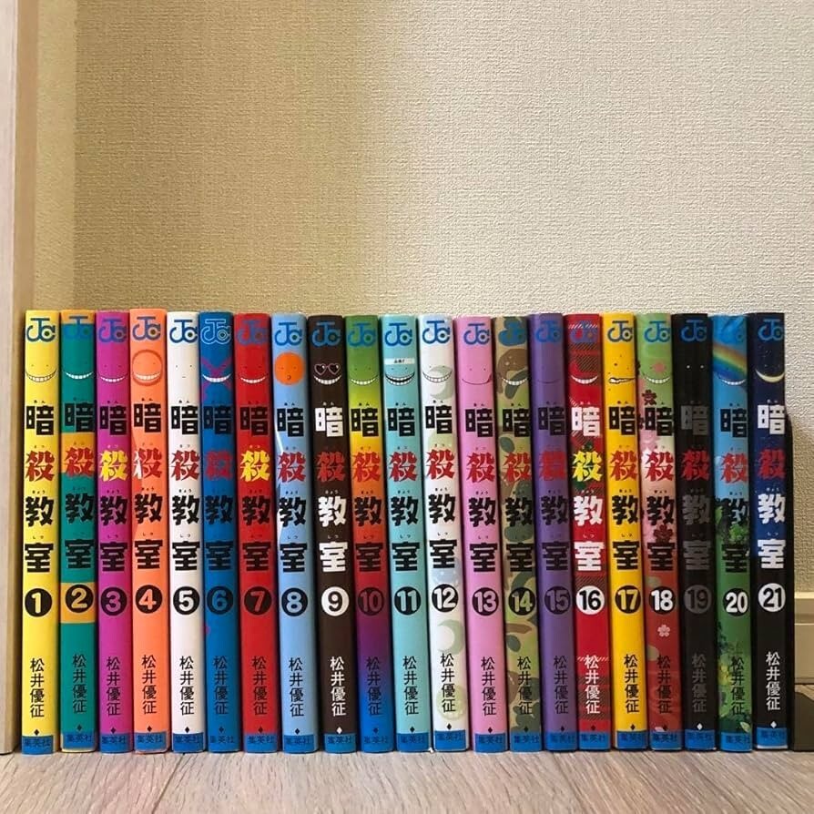 4books set Assassination Classroom Vol.1-21 Manga Japanese Ver Comic Used
