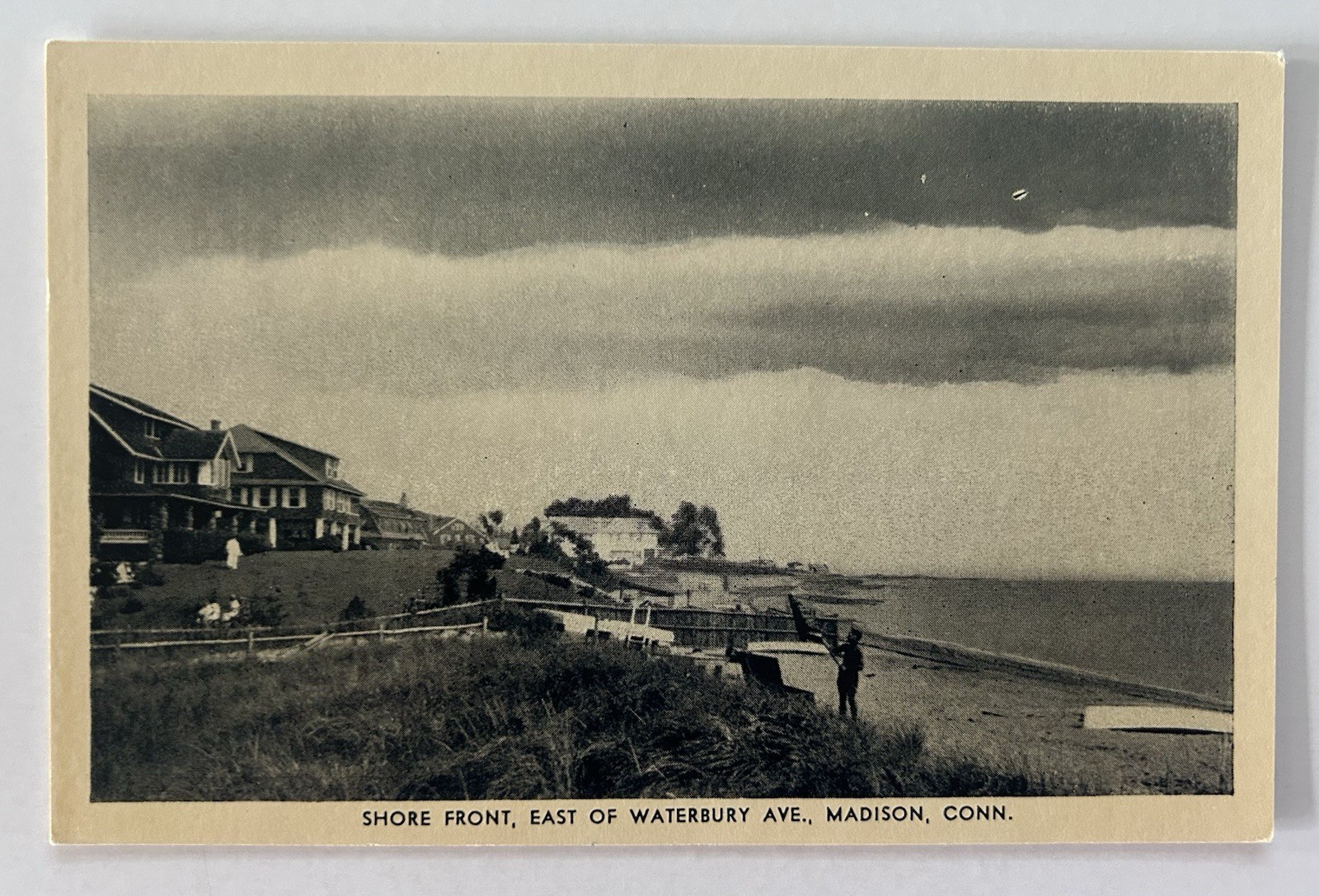 Shore Front East of Waterbury Ave Madison Connecticut Photo-Gloss Postcard Shore Front East of Waterbury Ave Madison Connecticut Photo-Gloss Postcard