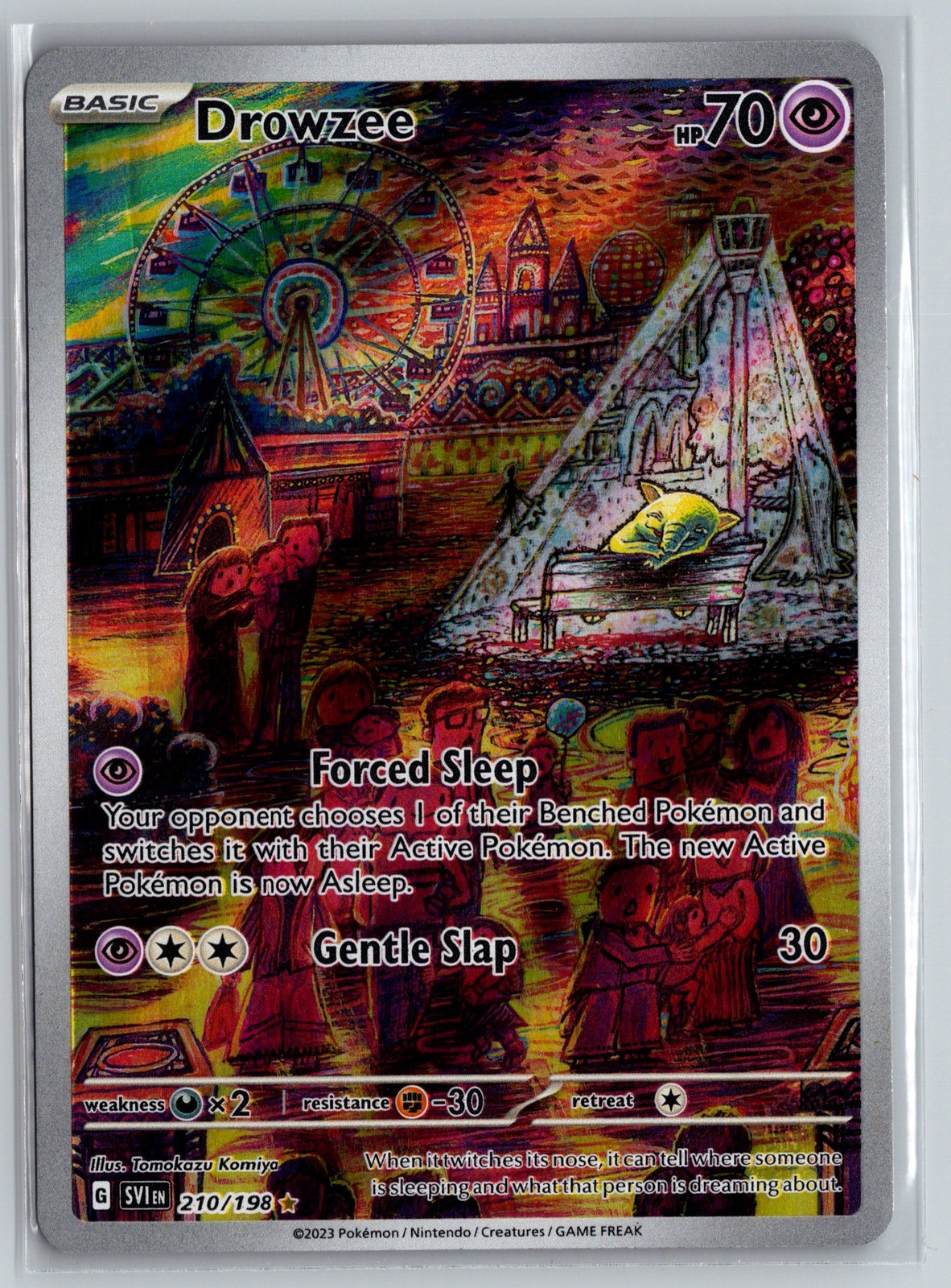 SV01: Scarlet & Violet Base Set #210/198 Drowzee