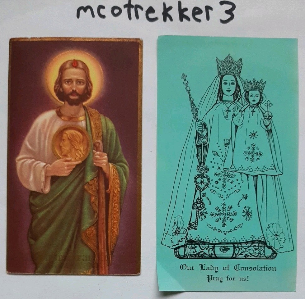 St. Jude Prayer Card National Shrine & Our Lady of Consolation National Shrine