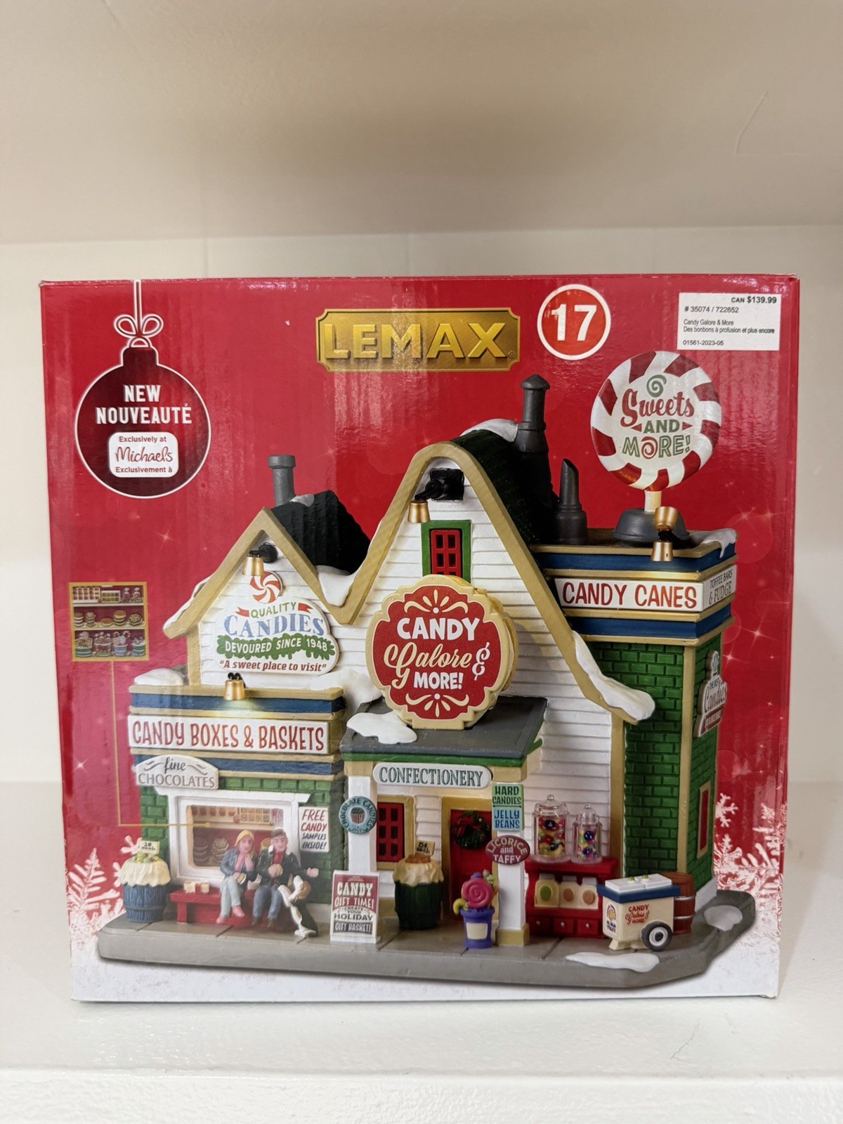 Lemax Village Village Candy Galore & More Item 35074 2023 Collection Brand New