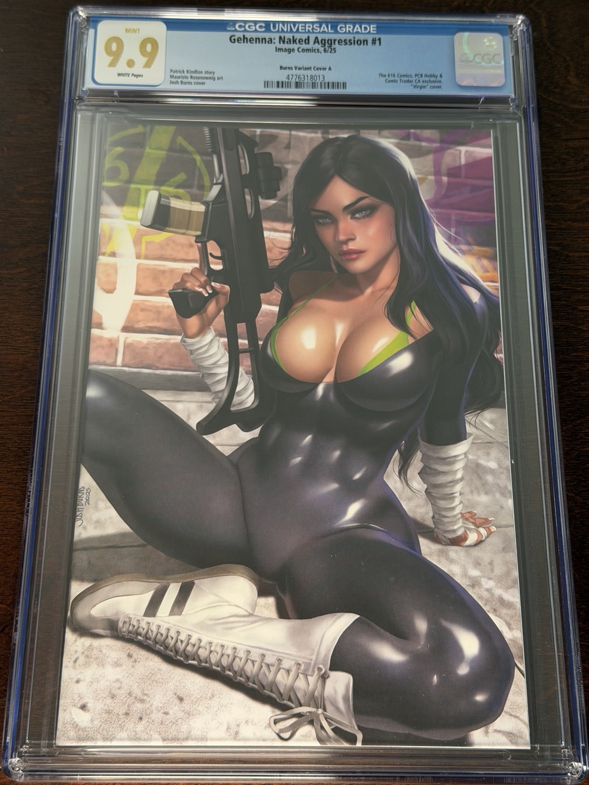 FREE SHIPPING Gehenna: Naked Aggression #1 Image Comics Josh Burns CGC 9.9