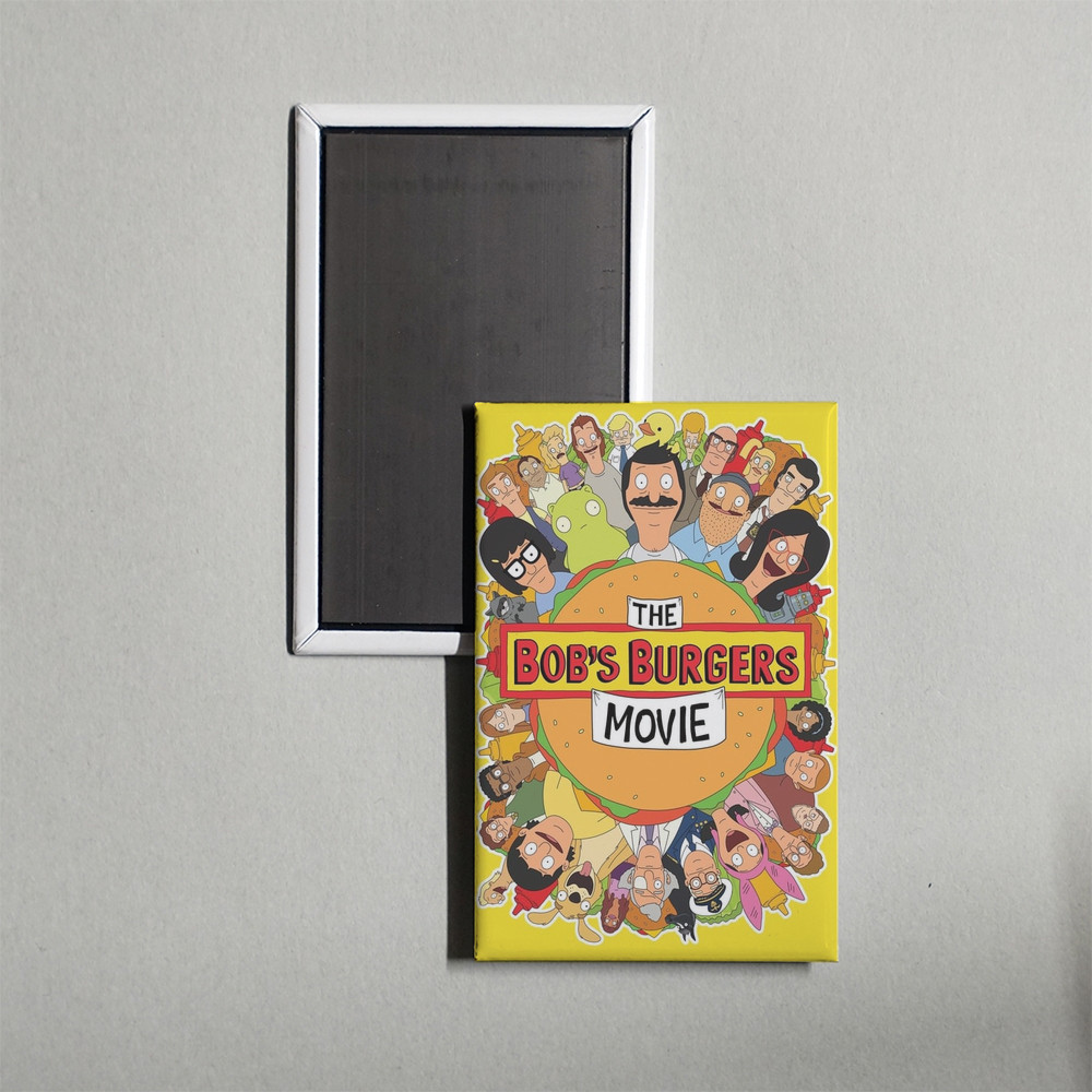 The Bob's Burgers Movie Mini Movie Poster Fridge Locker Magnet The Bob's Burgers Movie Mini Movie Poster Fridge Locker Magnet