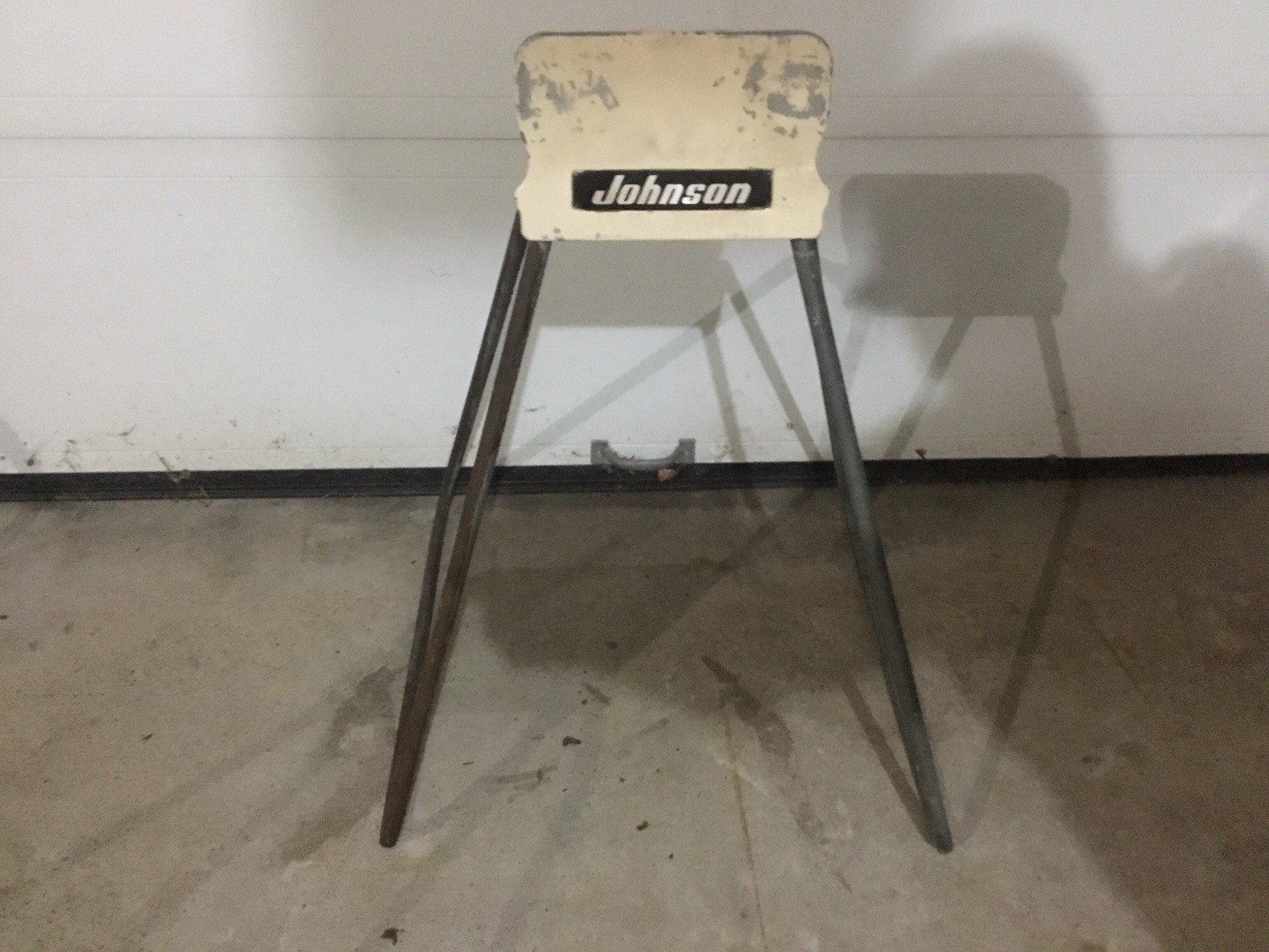 Vintage Johnson Outboard Boat Motor Stand Marine Vintage