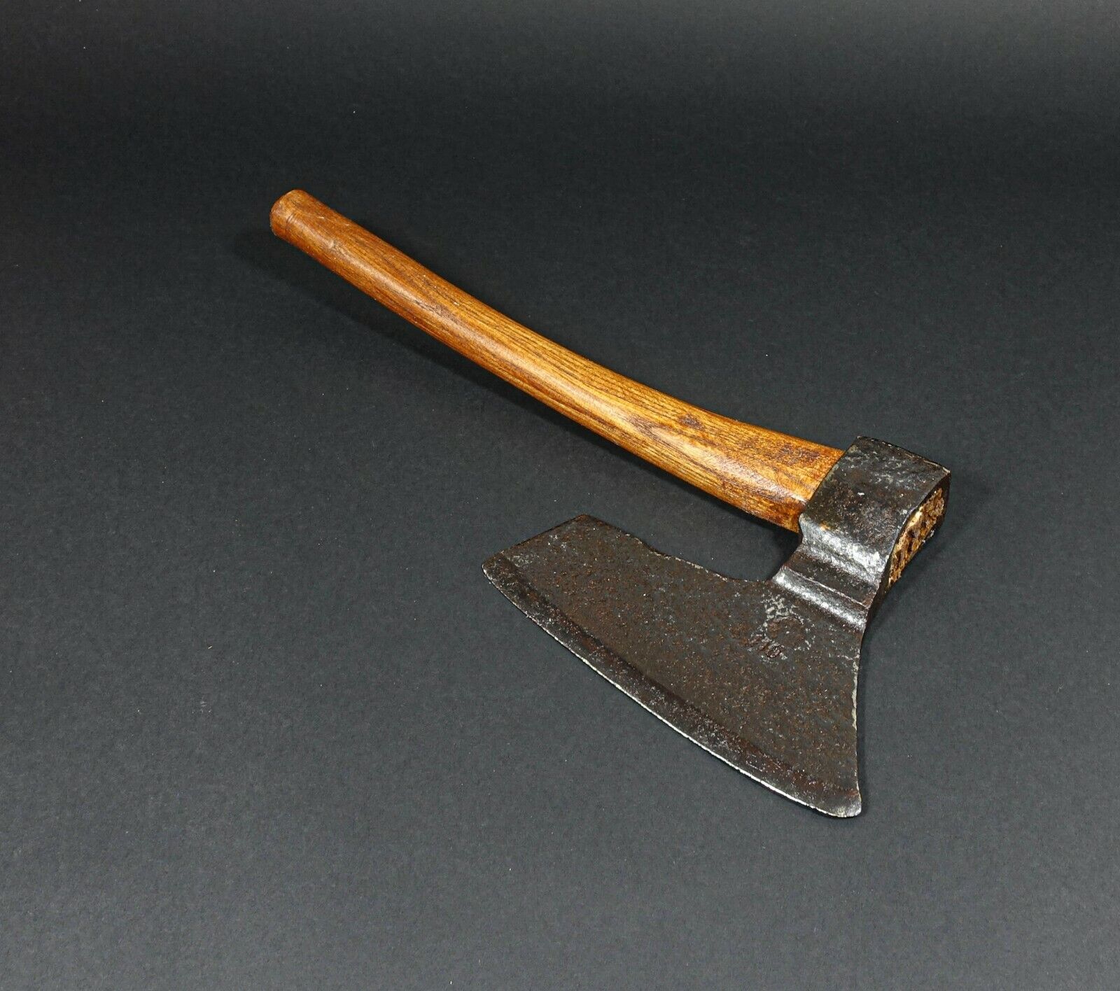 ANTIC Goosewing Bearded Broad Hatchet Axe Head Handmade Forged Rare
