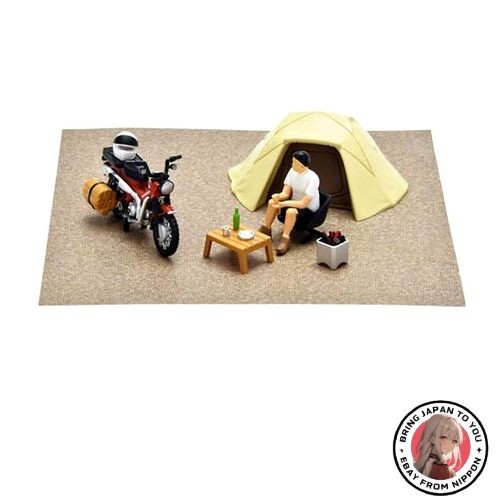 TOMYTEC Diocolle 64 CarSnap 30a Solo Camp Honda CT125 Hunter Cub 1/64
