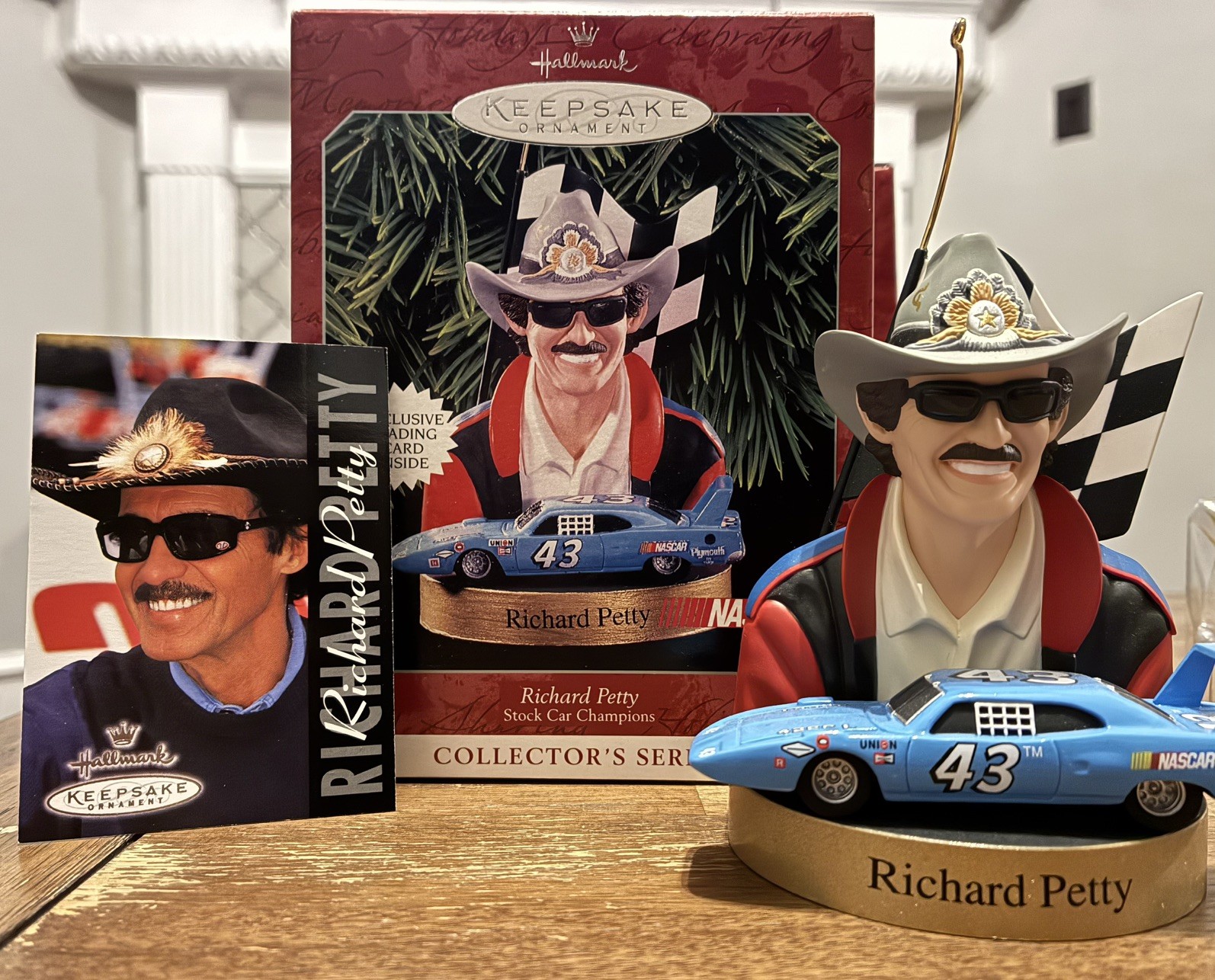 Hallmark Keepsake #43 Richard Petty Stock Car Champions NASCAR Ornament