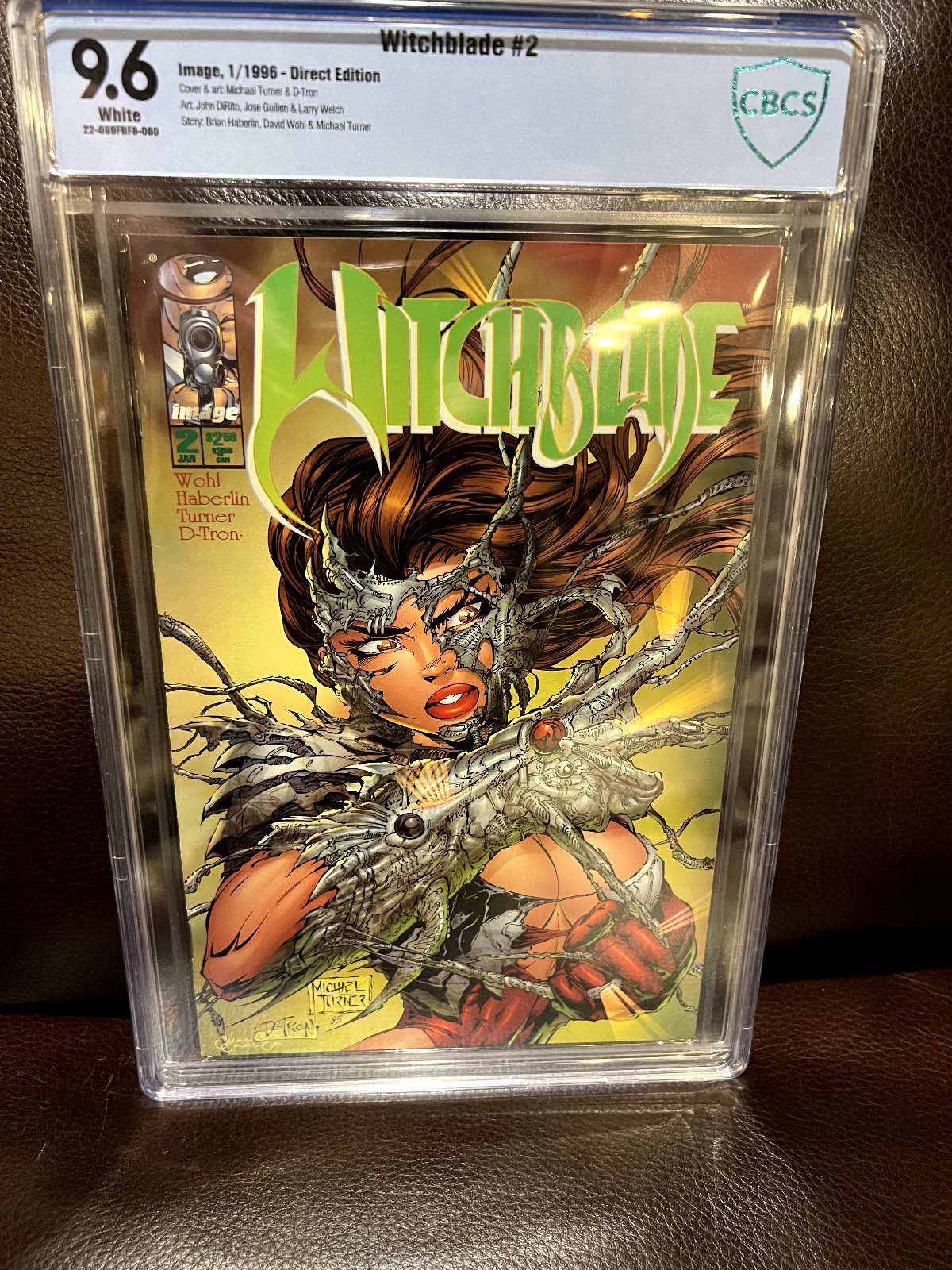 Witchblade #2 CBCS/CGC 9.6 1996 Image Comics Michael Turner, HUGE STORE SALE