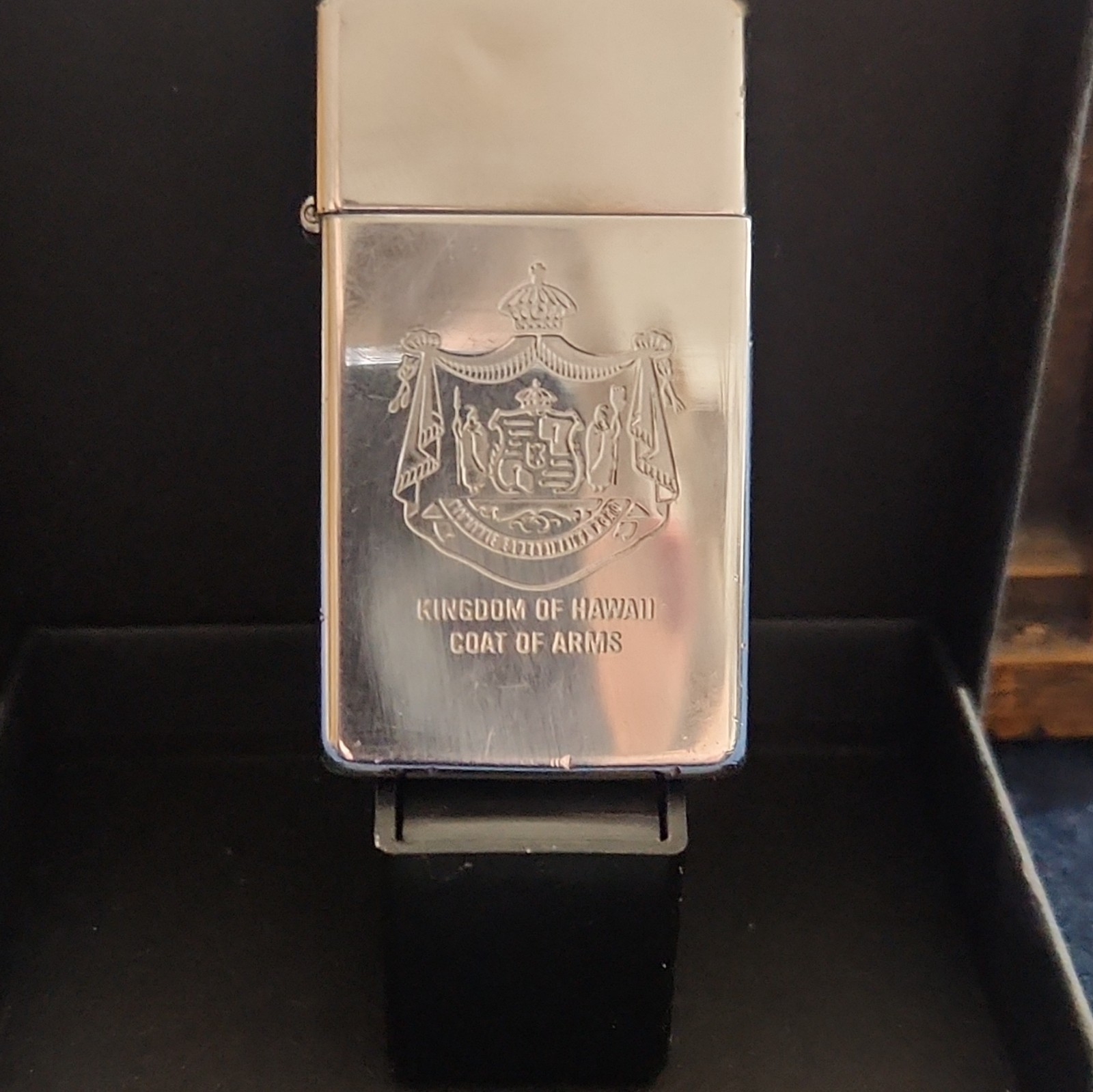 Zippo Kingdom of Hawaii Coat of Arms Oil Lighter Zippo Kingdom of Hawaii Coat of Arms Oil Lighter