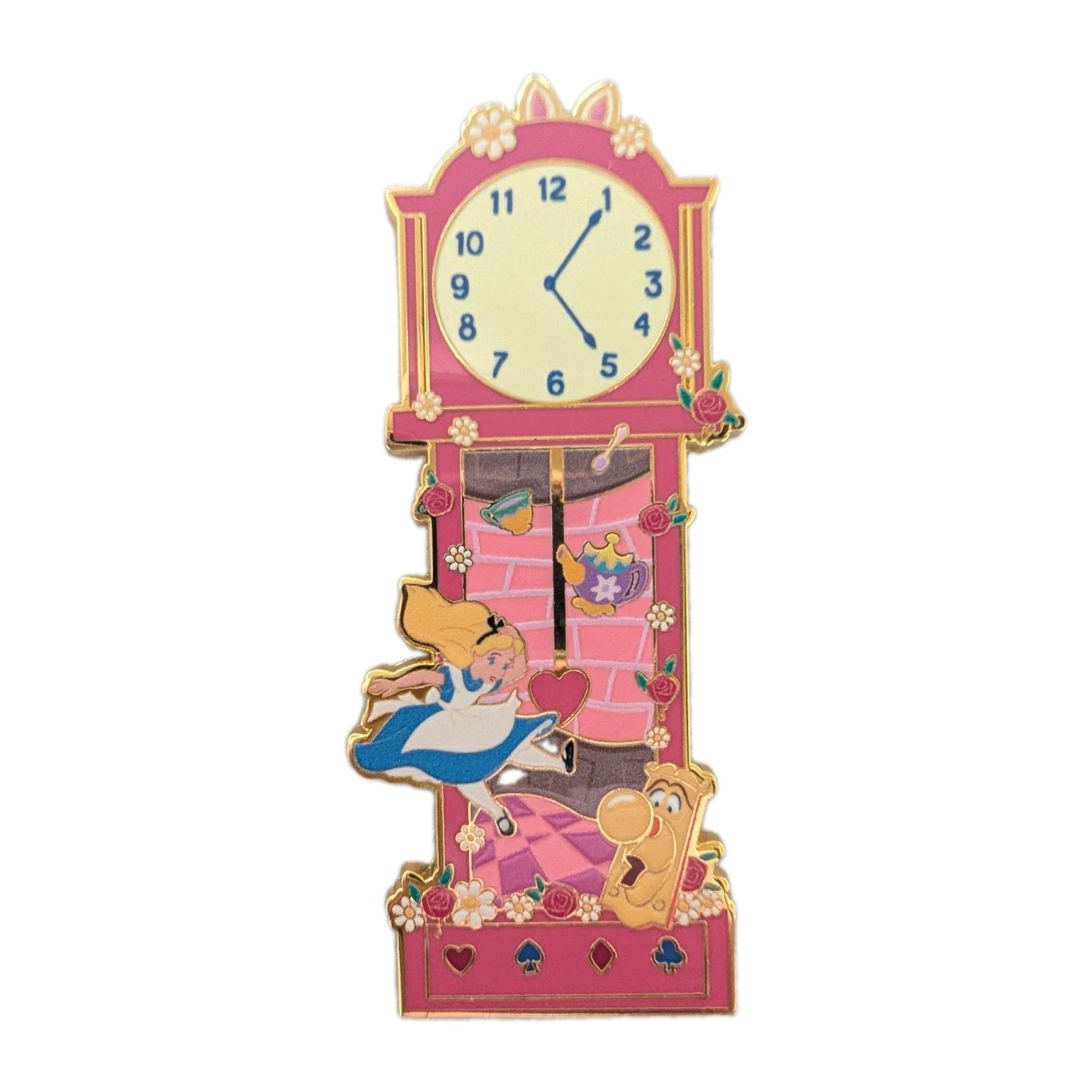 Disney Boxlunch Alice in Wonderland Grandfather Clocks Mystery Set Disney Boxlunch Alice in Wonderland Grandfather Clocks Mystery Set