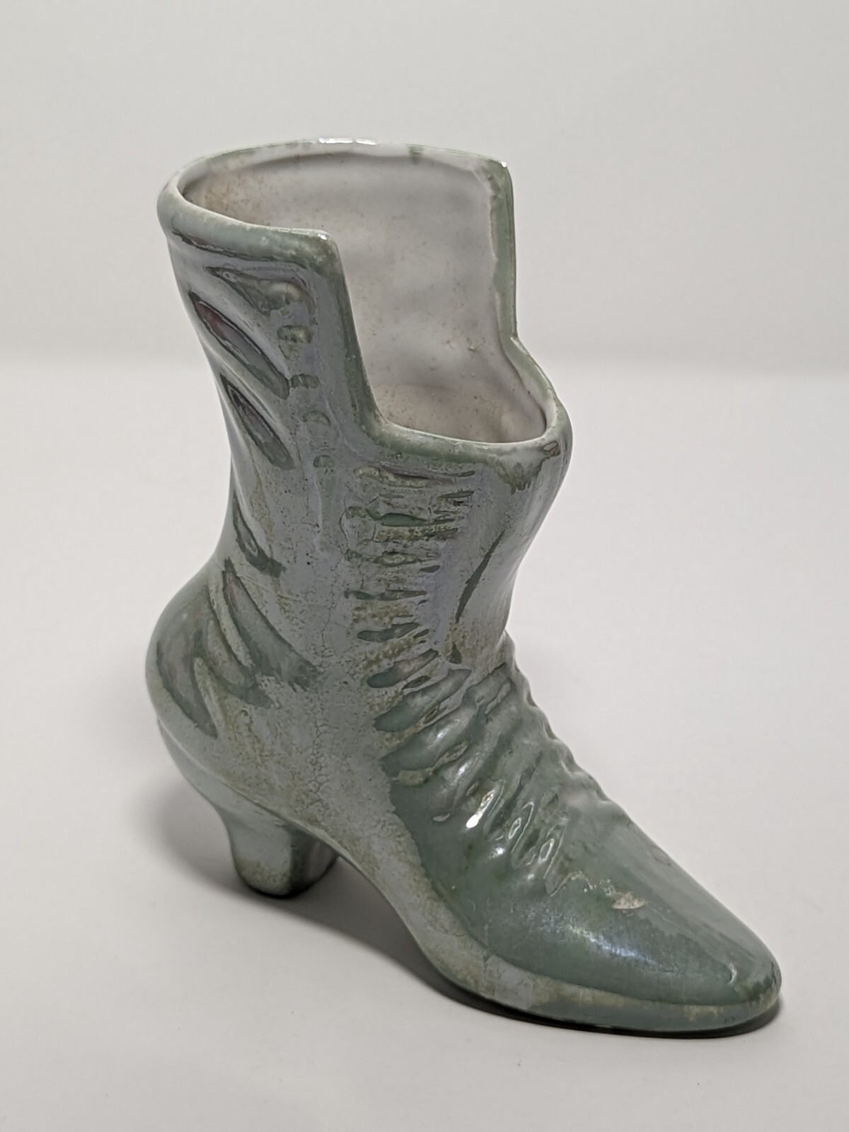 Victorian Shoe/Boot Vase.  5.25\