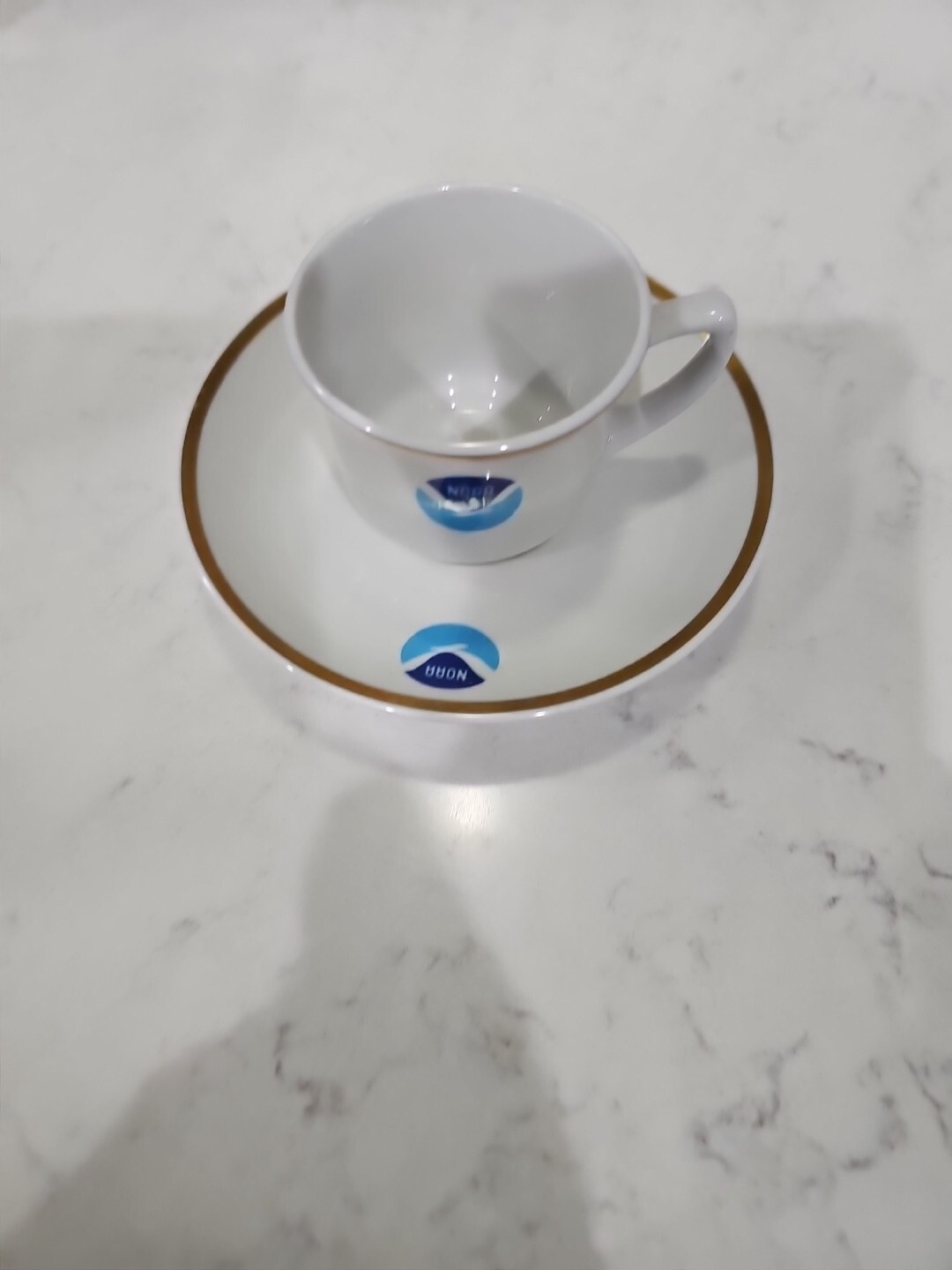 VTG NOAA National Oceanic Atmospheric Administration Tea Cup Mayer Beaver