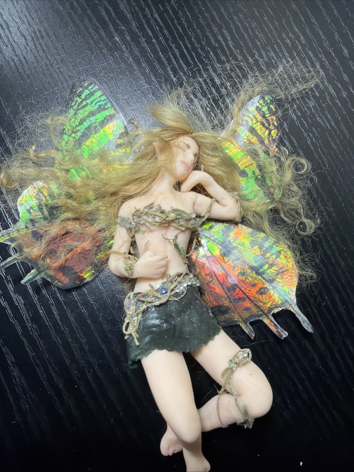 OOAK Lady Vannessa Sleeping Fairy By Lisa Morrow Fairy Art MidDreamers
