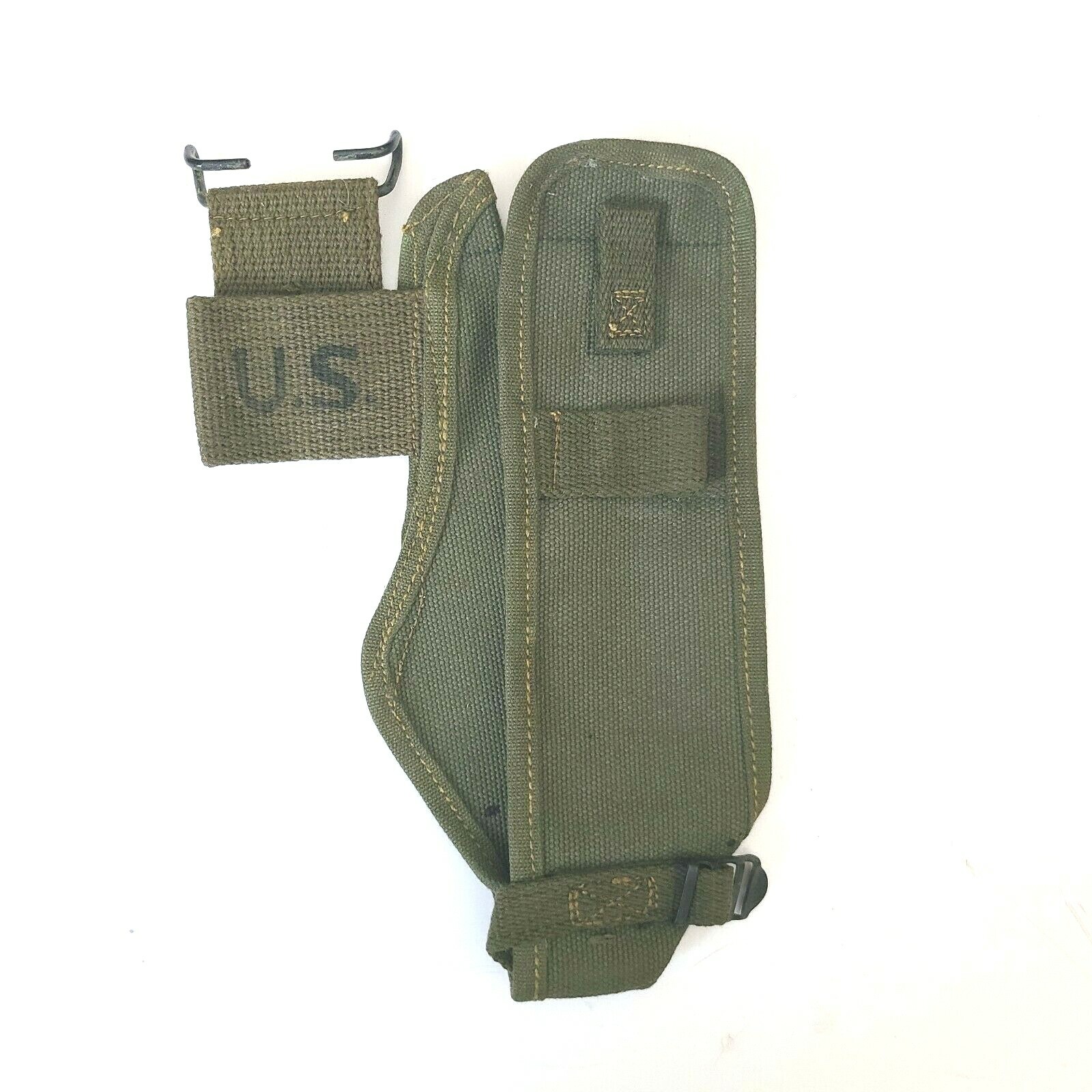WWII US Military M1910 Canvas Pick Mattock Axe Cover Carrier 