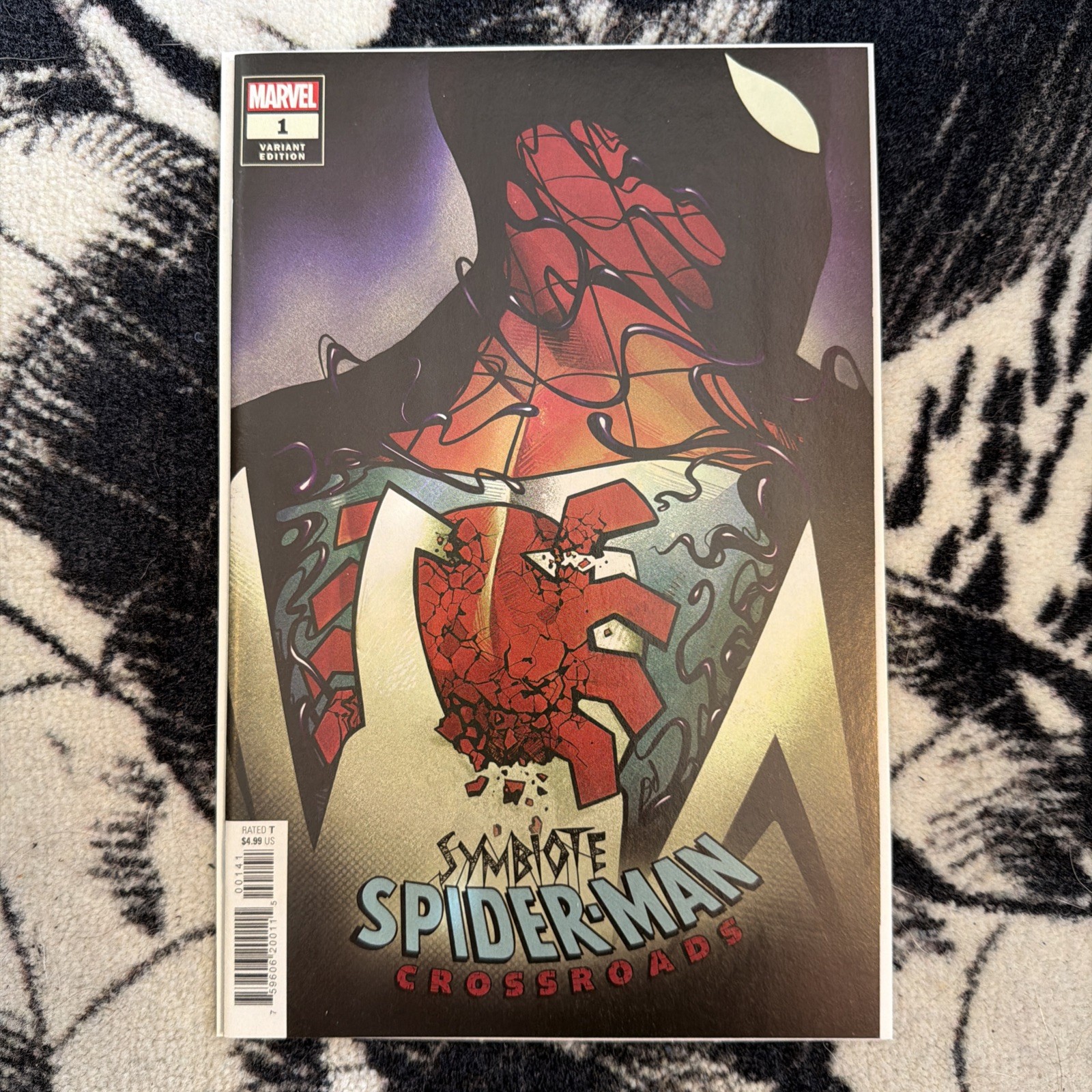 Symbiote Spider-Man Crossroads #1 Del Mundo Variant Cover 1:25