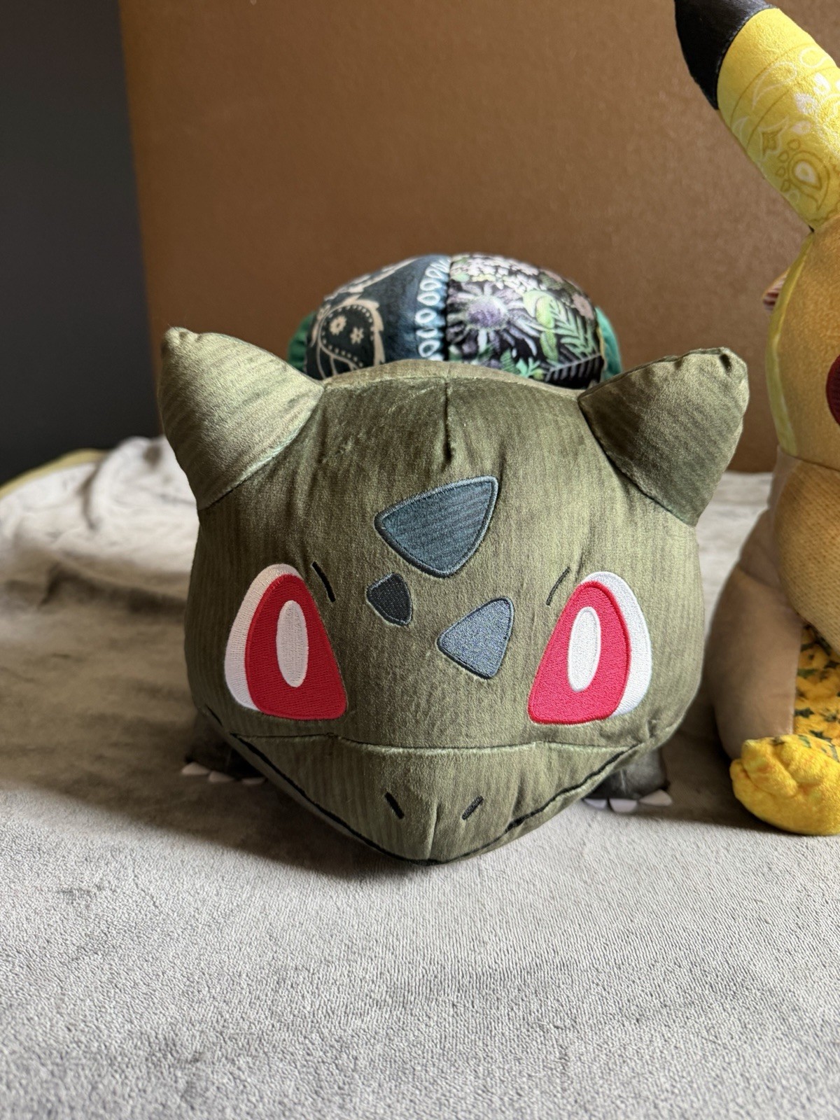 Pokémon Sean Wotherspoon x Pokémon Center JPN Bulbasaur Plush IN HAND USA SELLER