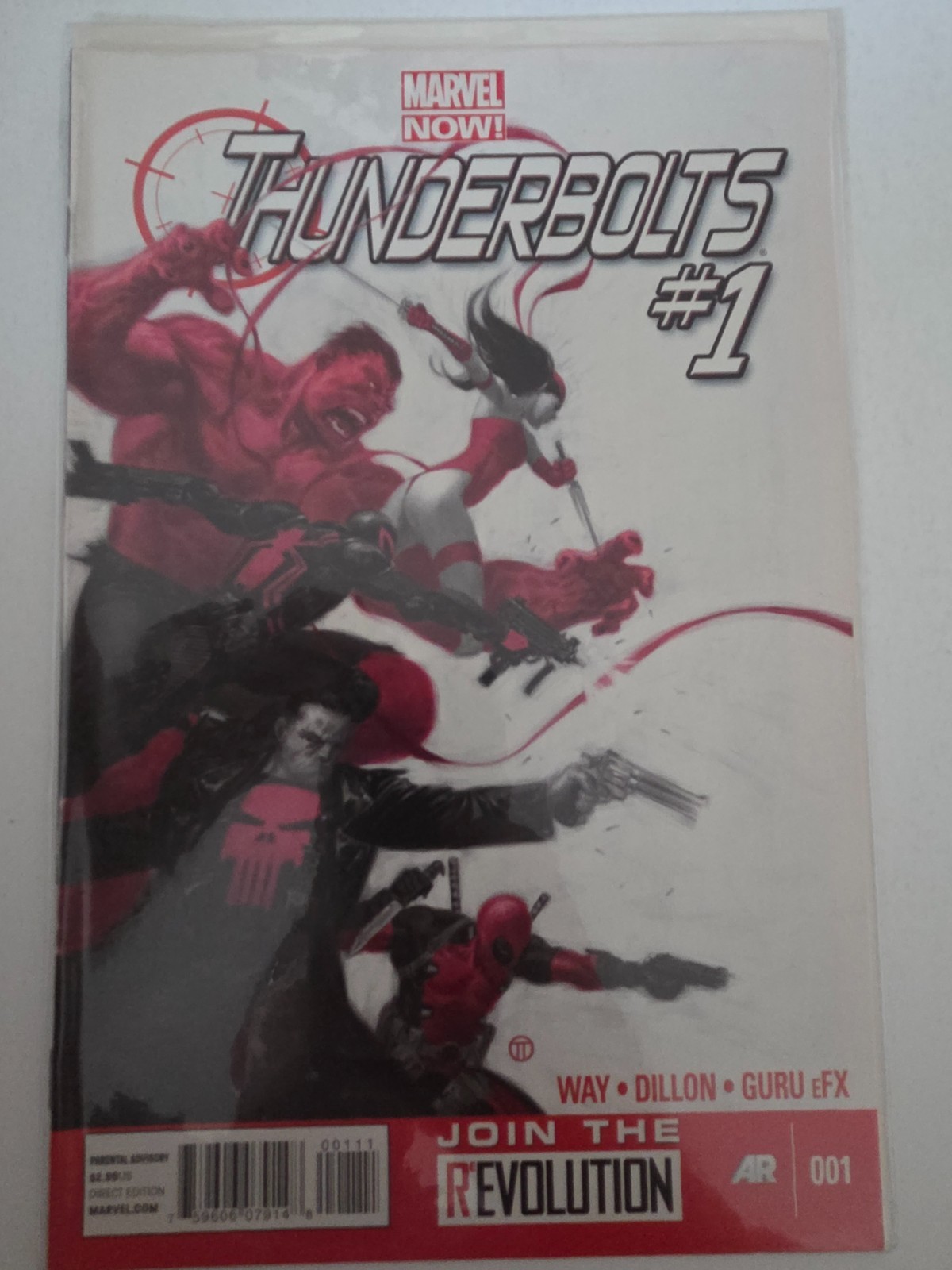 THUNDERBOLTS #1 2 3 4 5 (2013) MARVEL NOW COMICS RED HULK DEADPOOL PUNISHER