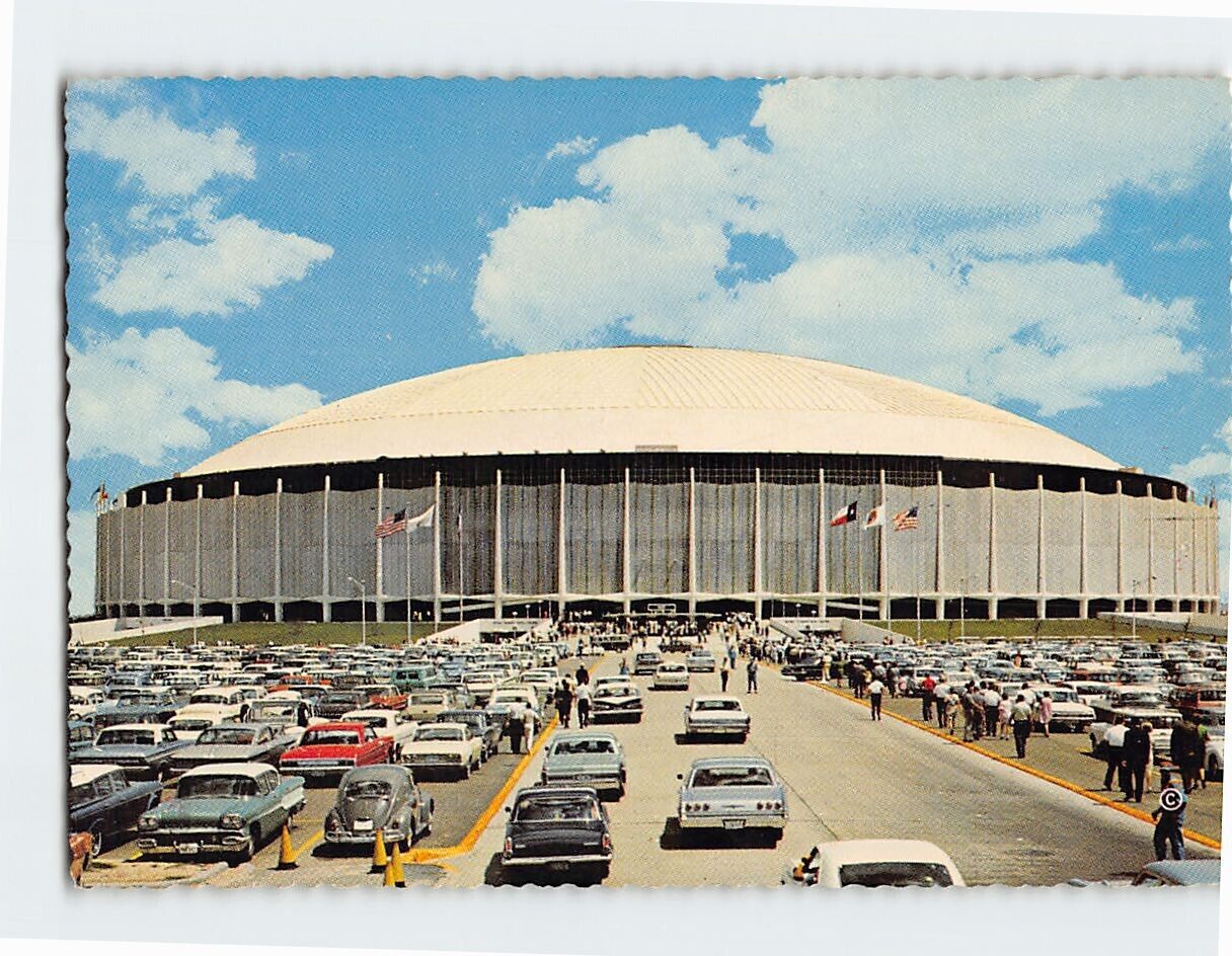 Postcard The Astrodome Houston Texas USA