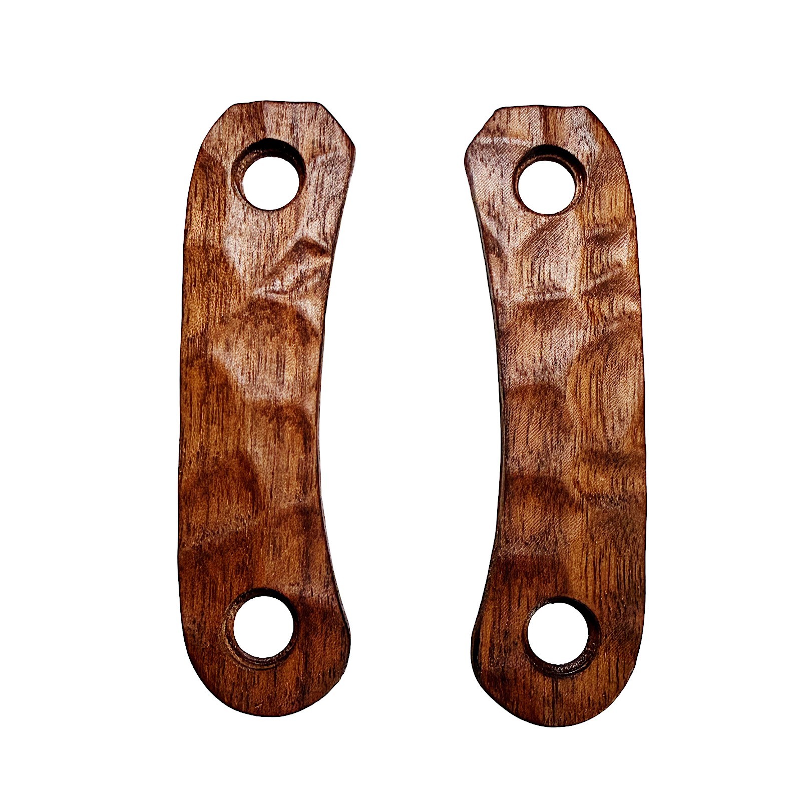 Royalcurl handles scales for Knafs Lander 4 walnut (w/Hardware)