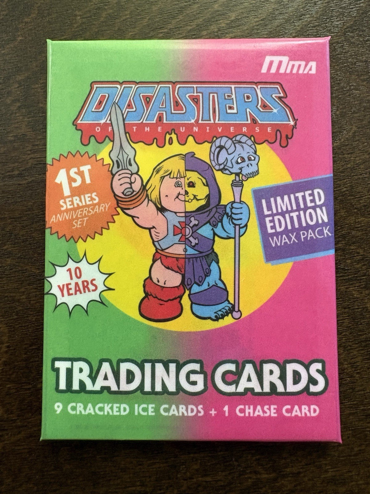 Disasters of the Universe 1st Series 10 Year Anniversary Sealed Pack He-Man GPK