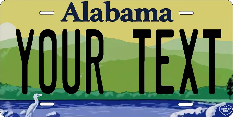 Any State Any Text 250 Custom License Plate Personalized US Canada Mexico