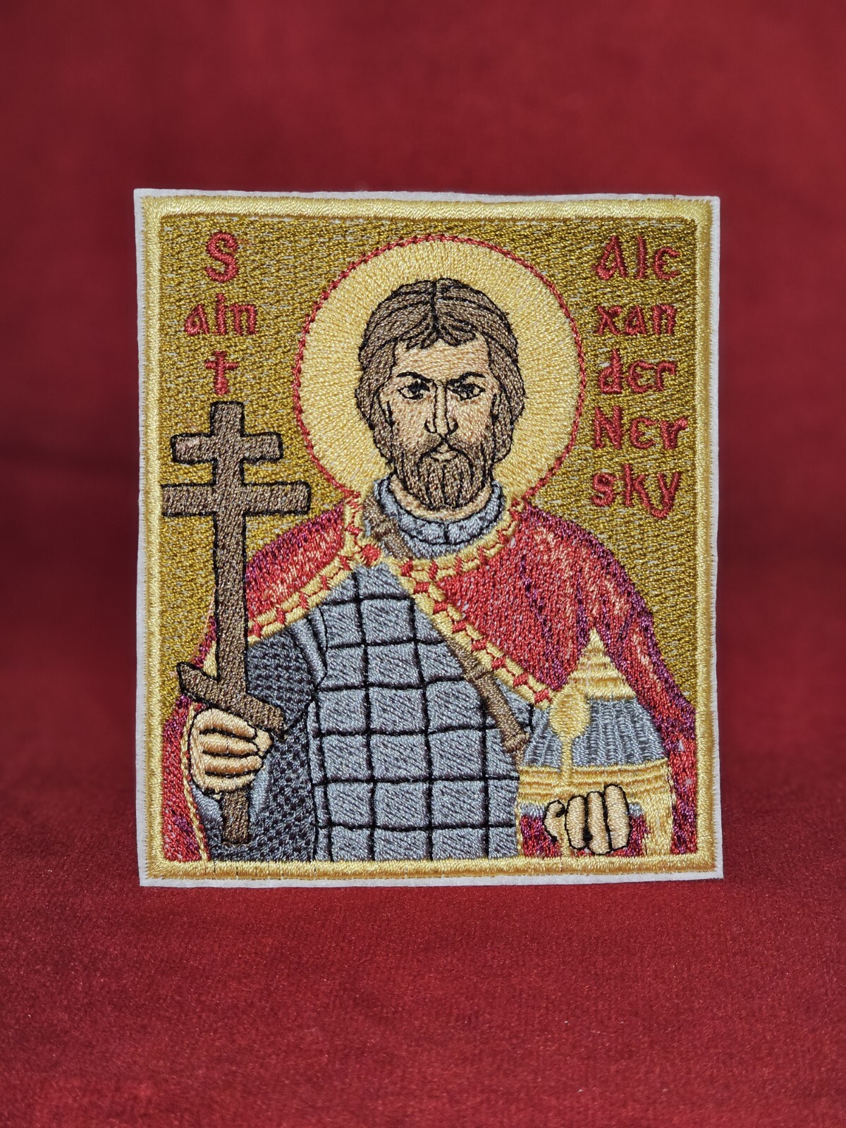 Saint Alexander Nevsky Pocket Icon, Orthodox Icon 