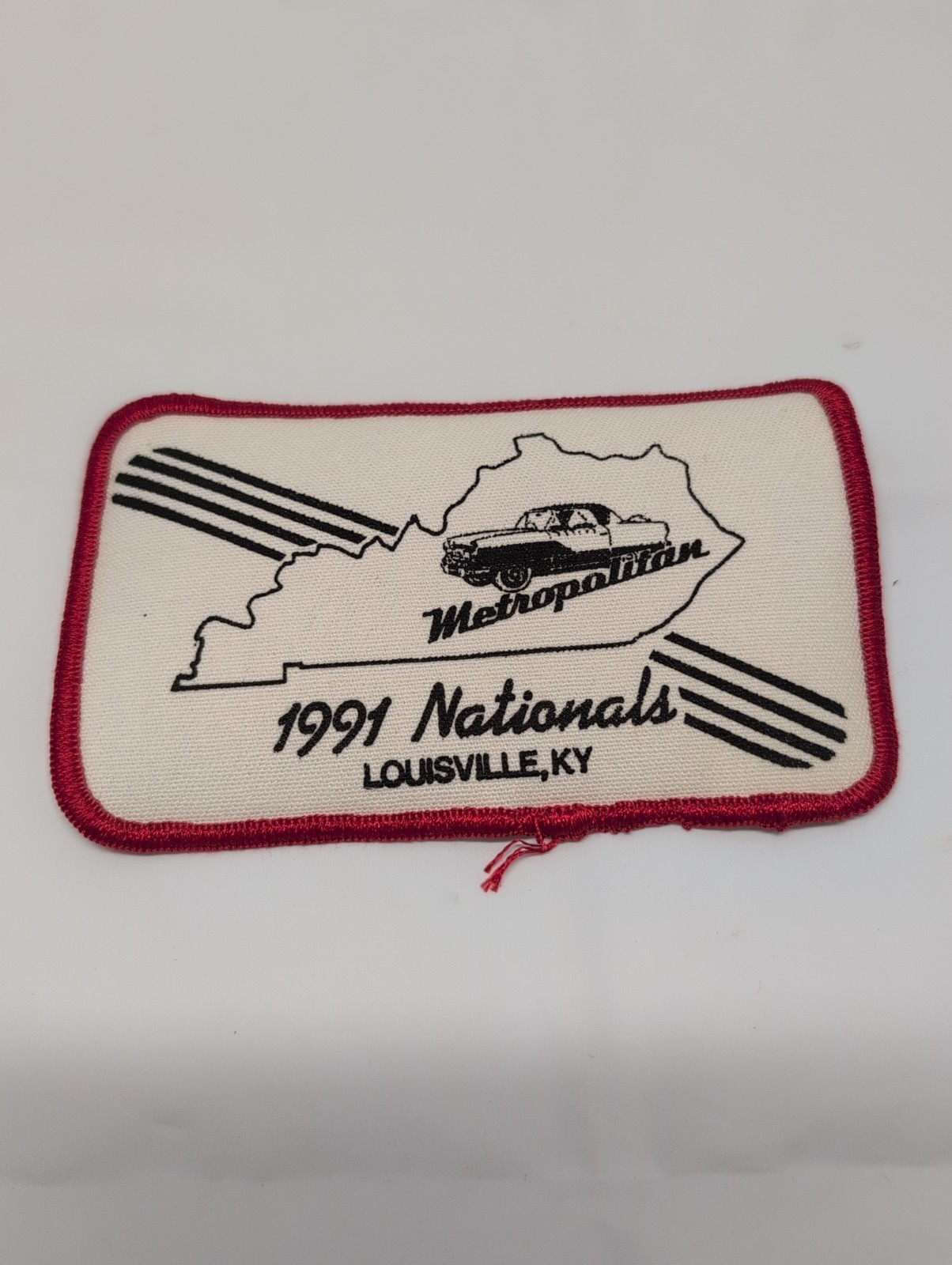 Vintage Patch Metropolitan 1991 Nationals 2.5\
