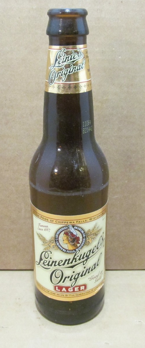 Leinenkugel\'s Leinie\'s Original Lager Beer Brown 12 Oz. Bottle - Empty