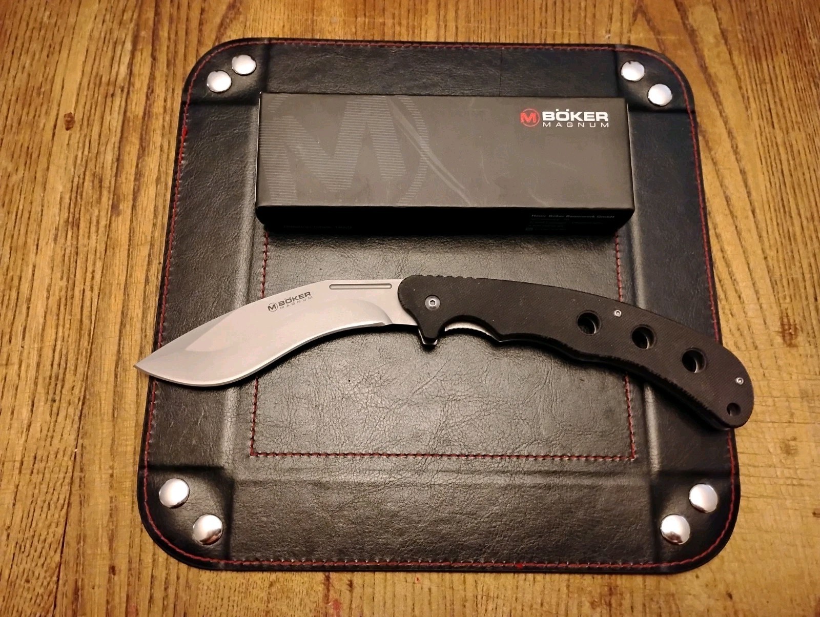 BOKER Pocket Kukri Folding Knife 4.6