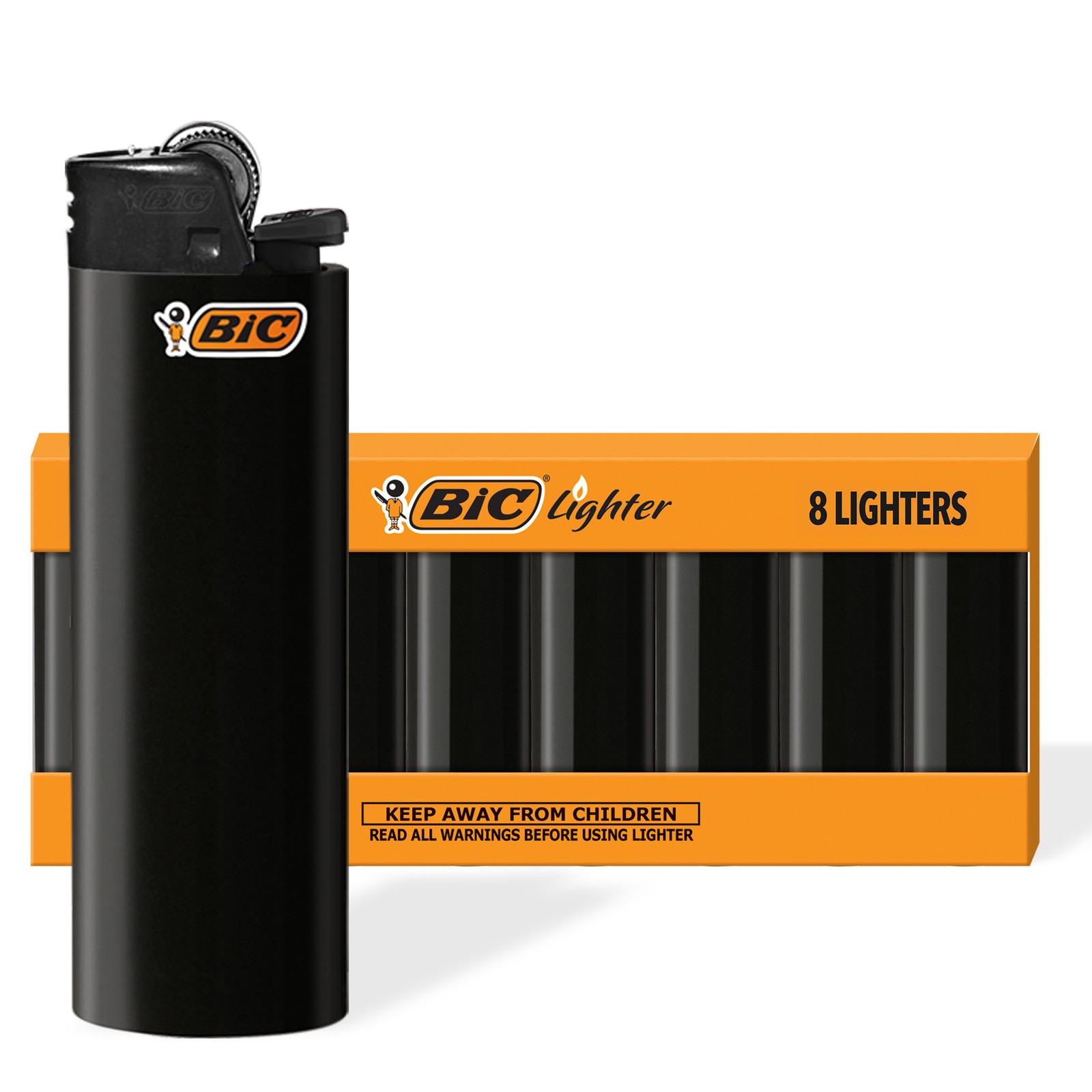 BIC Special Edition Pocket Lighters, Black, 8-Count BIC Special Edition Pocket Lighters, Black, 8-Count