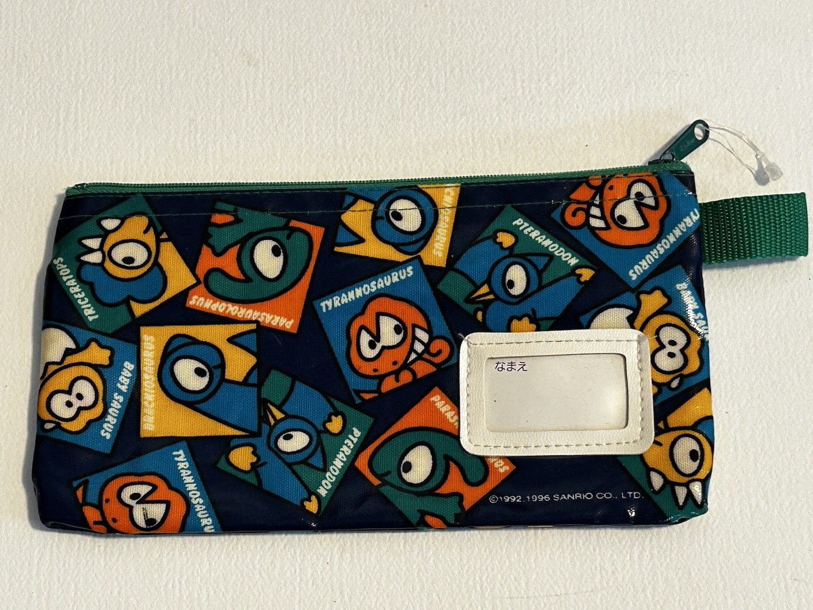 Vintage 1992-1996 Sanrio Co Ltd We Are Dinosaurs Zipper Pouch - See Photos