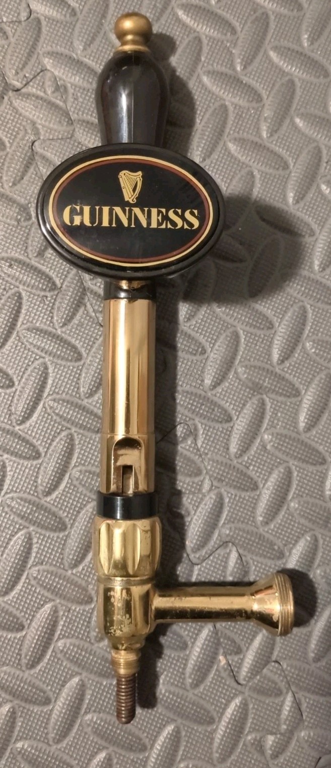 Guinness With Faucet Beer Tap Handle Vintage Guinness With Faucet Beer Tap Handle Vintage