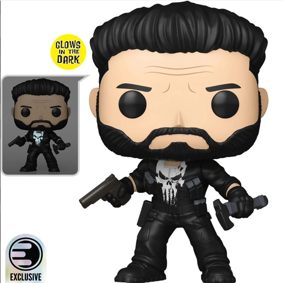 The Punisher: One Last Kill Punisher Glow-in-the-Dark Funko Pop Vinyl Figure #1