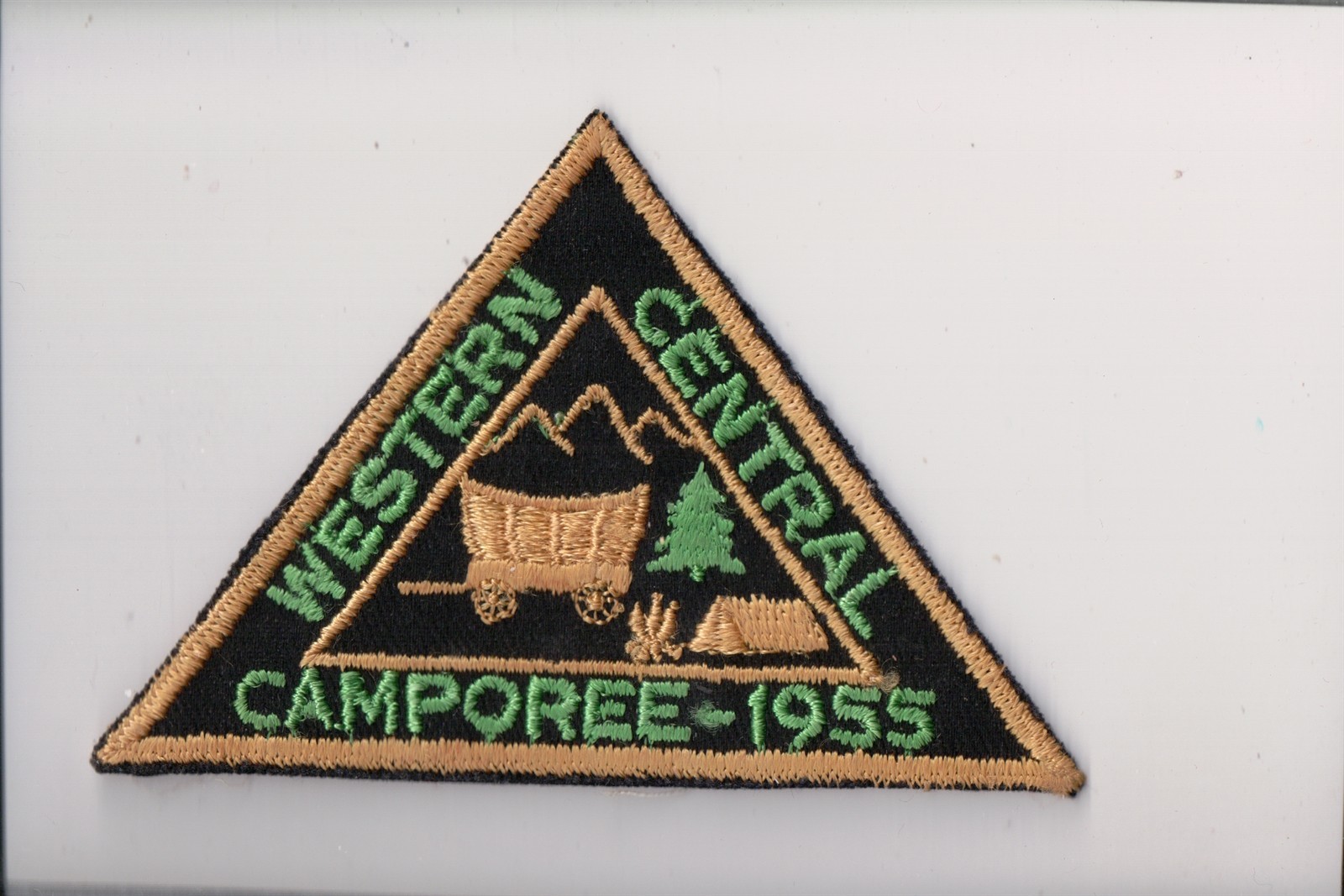 1955 Western Central Camporee patch